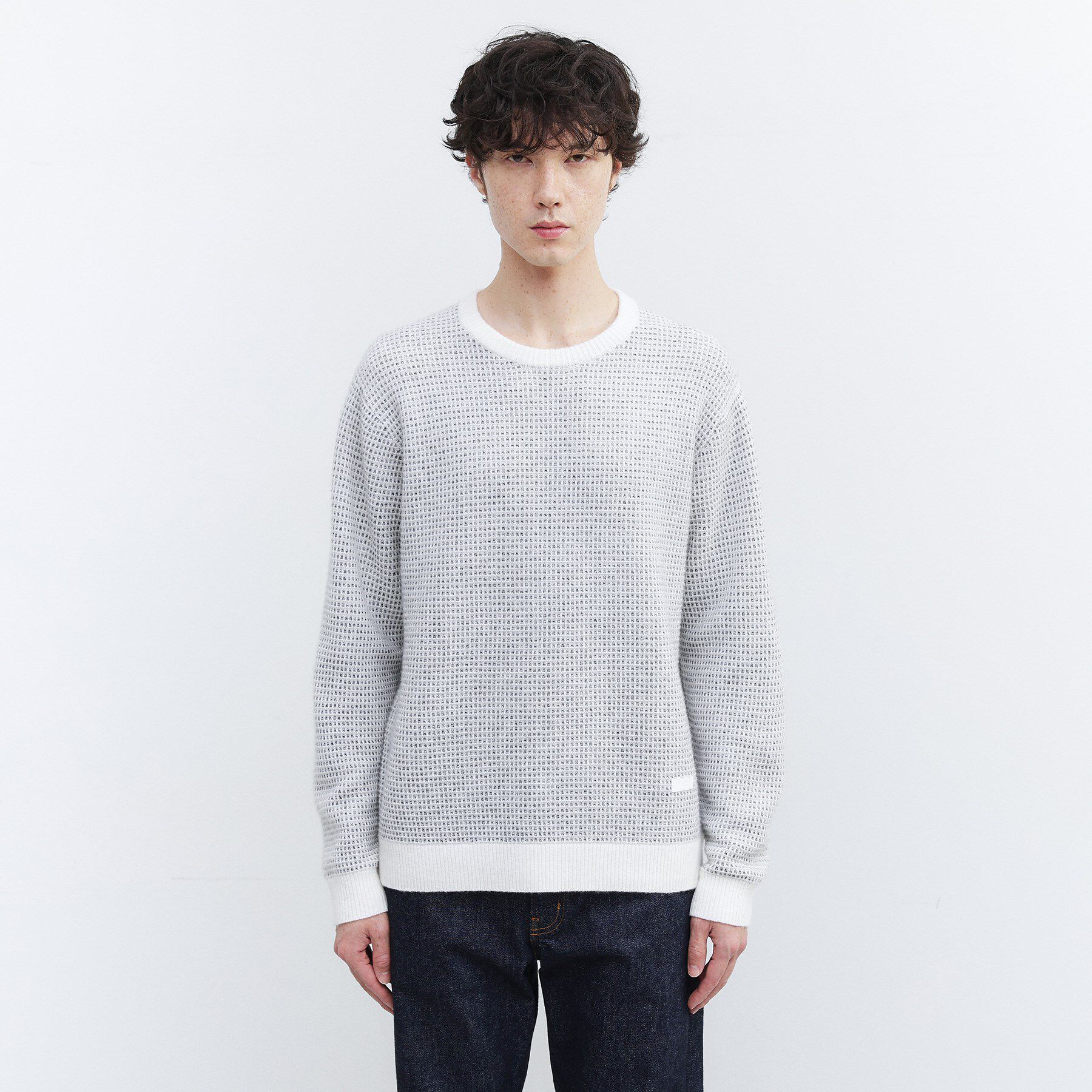 TAKEO KIKUCHI「メランジ ニットプルオーバー」|ニット・セーター|