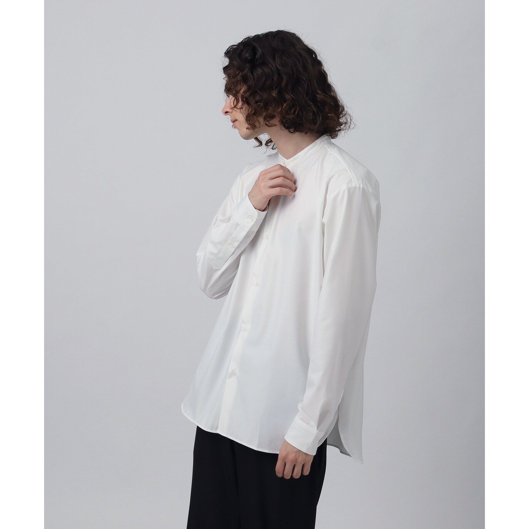 tk.TAKEO KIKUCHI「TRバンドカラーシャツ」|シャツ・ブラウス|