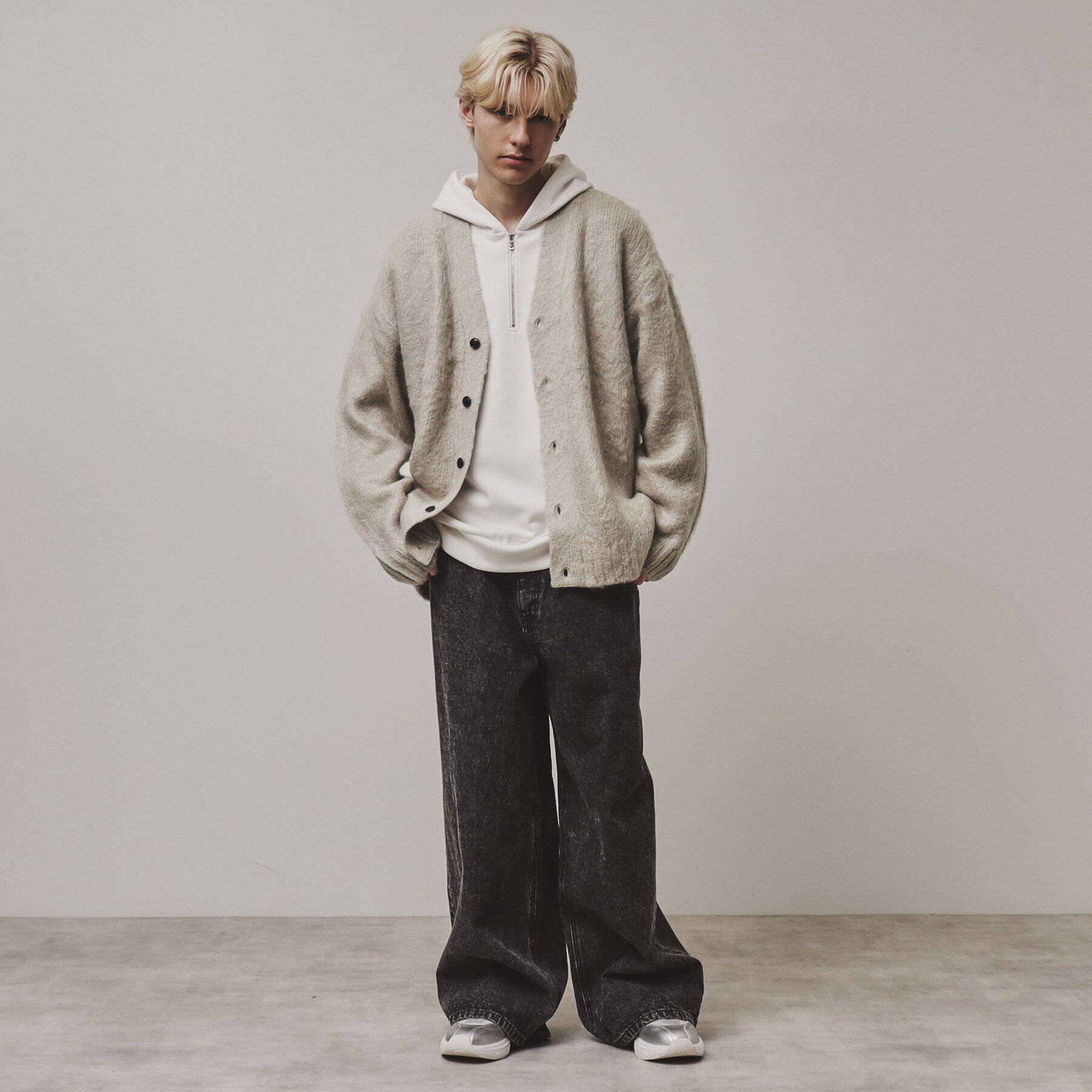 tk.TAKEO KIKUCHI「【全10色】シャギーカーディガン」|カーディガン|