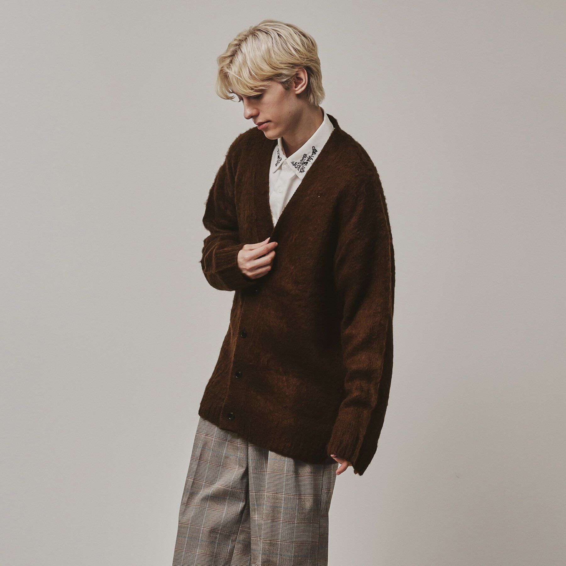 tk.TAKEO KIKUCHI「【全10色】シャギーカーディガン」|カーディガン|