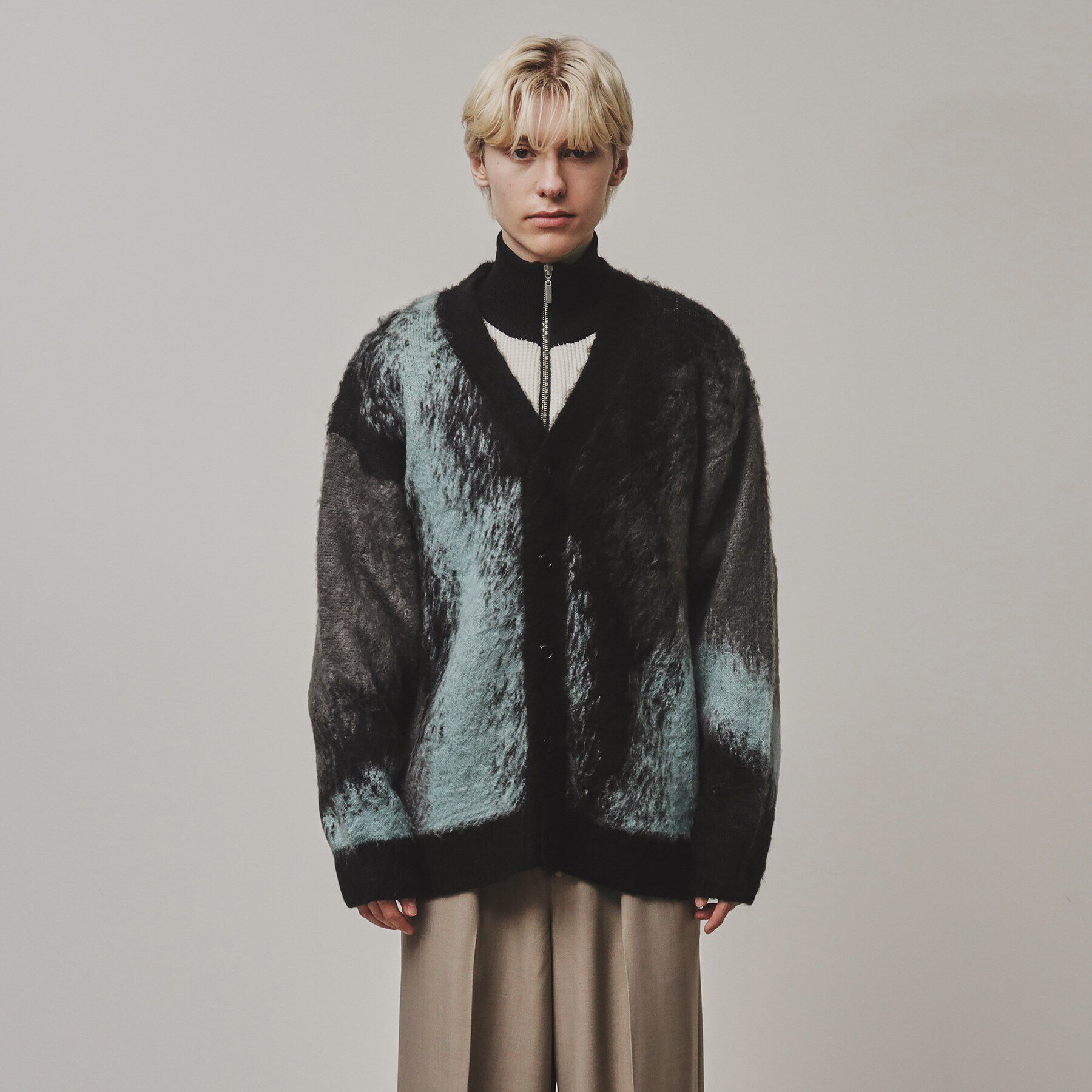 tk.TAKEO KIKUCHI「【全10色】シャギーカーディガン」|カーディガン|