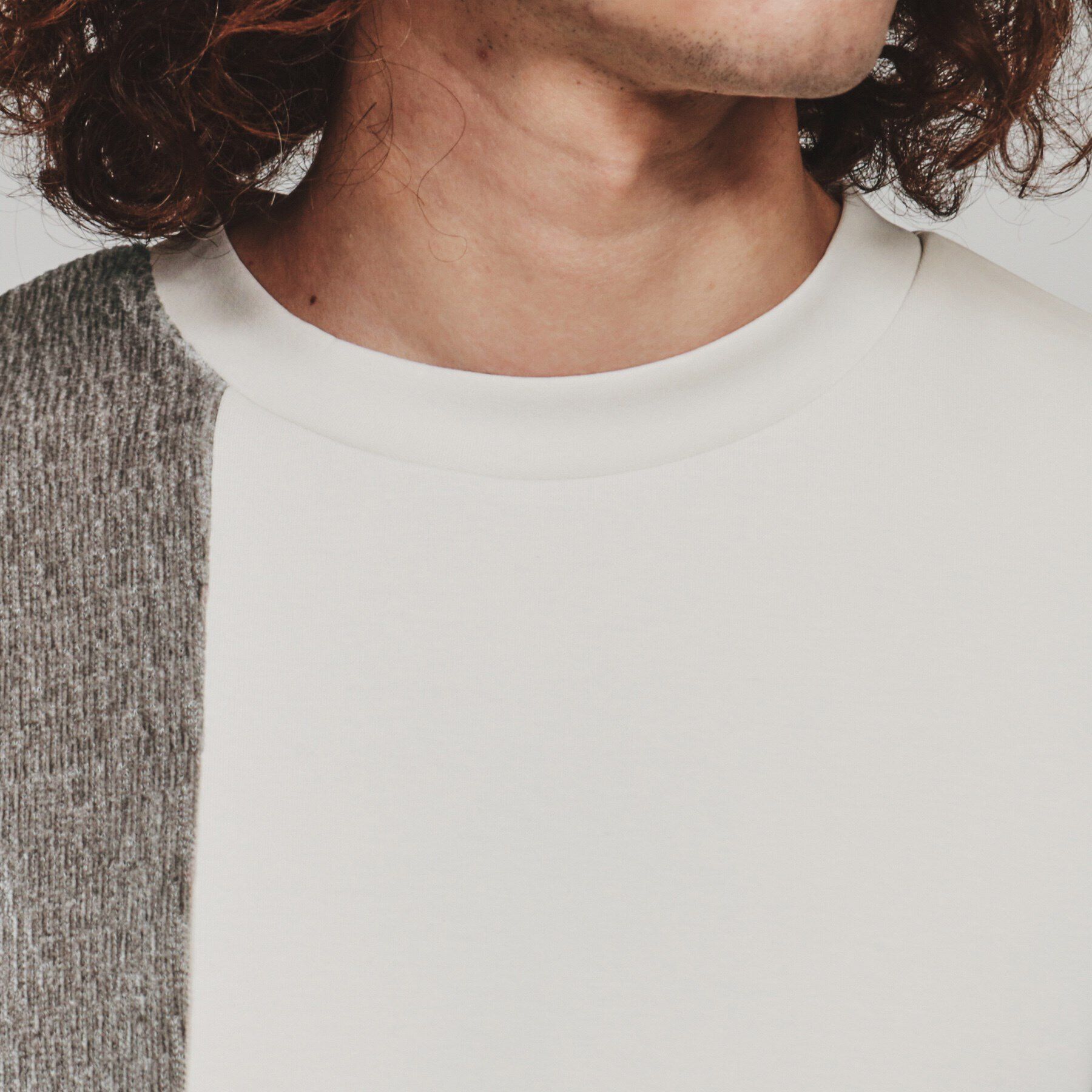 tk.TAKEO KIKUCHI「切替モールスウェット」|パーカー|