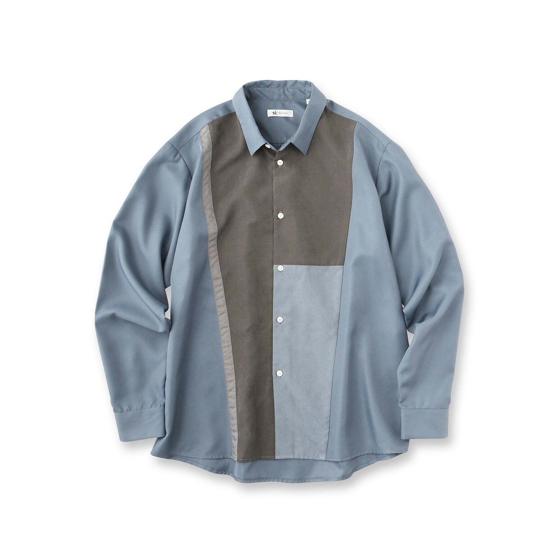 tk.TAKEO KIKUCHI「ヌバックスイッチシャツ」|シャツ・ブラウス|