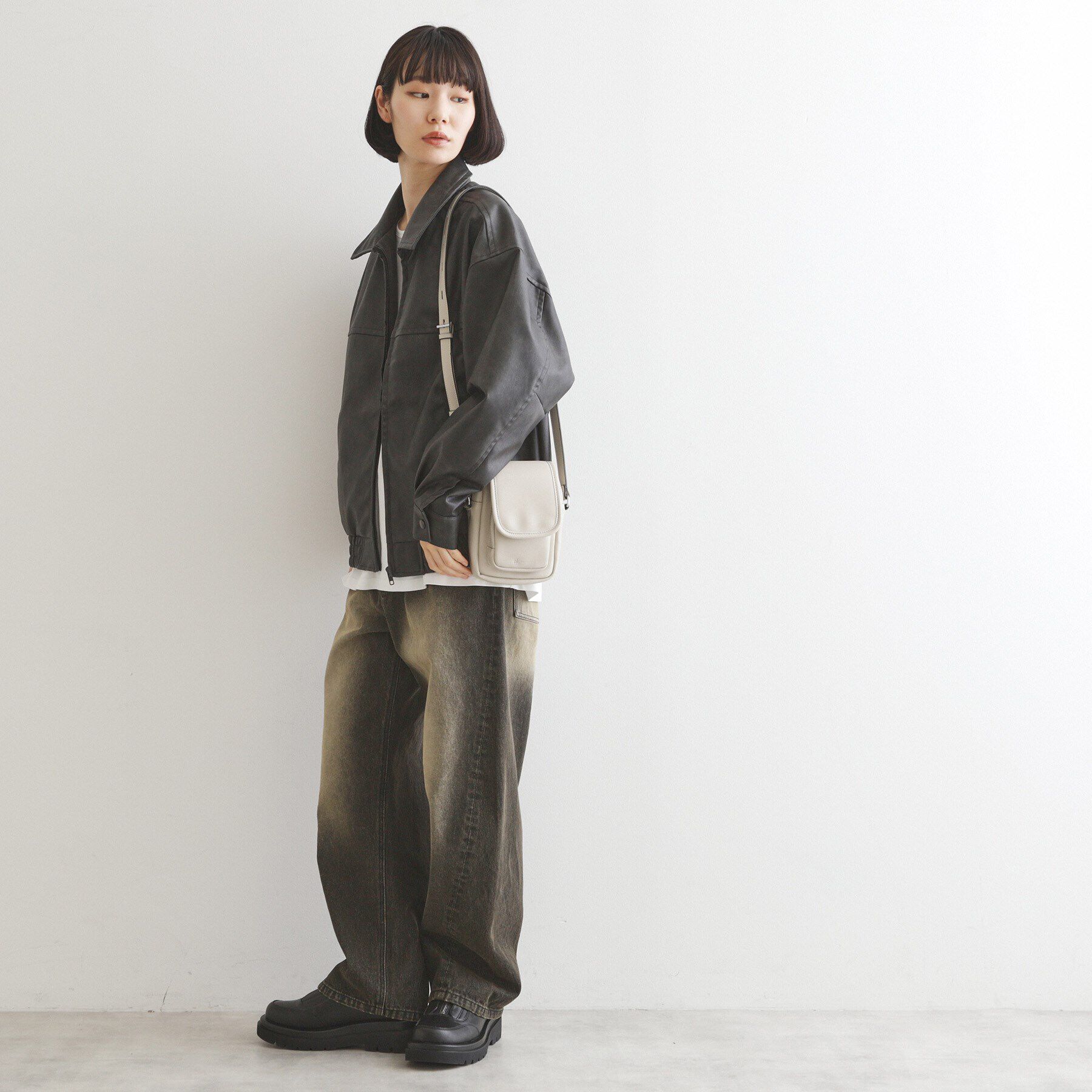 tk.TAKEO KIKUCHI「フラップミニショルダー」|ショルダー・メッセンジャー|