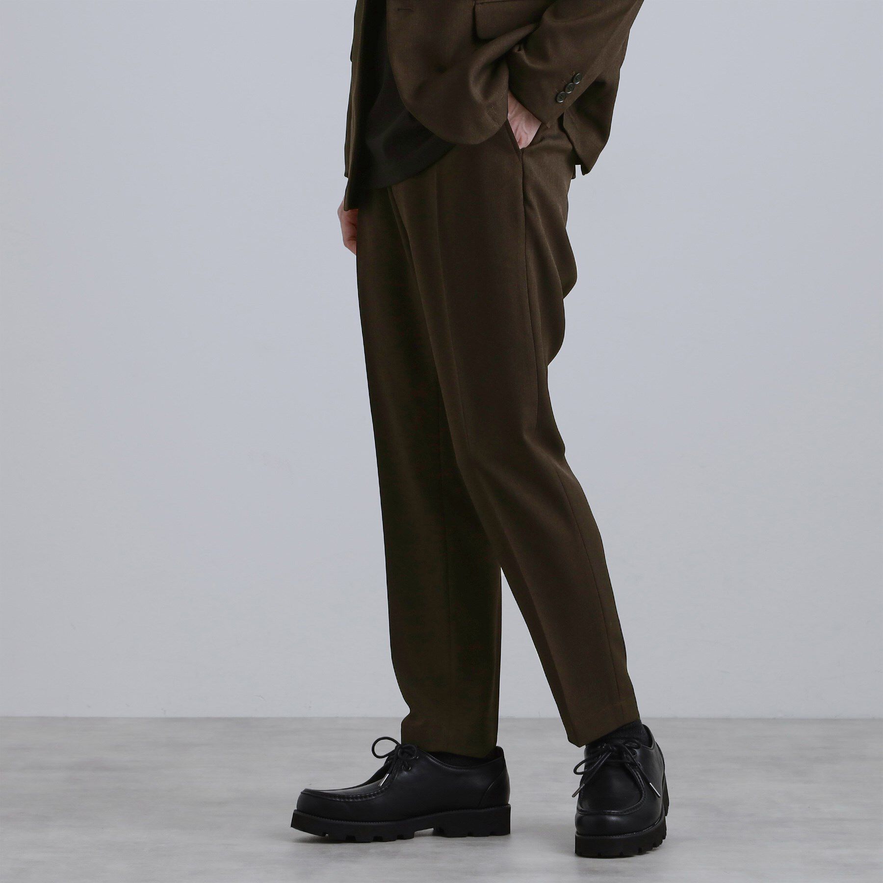 tk.TAKEO KIKUCHI「【洗える】ピンヘッドストレッチセットアップ」|スーツ|