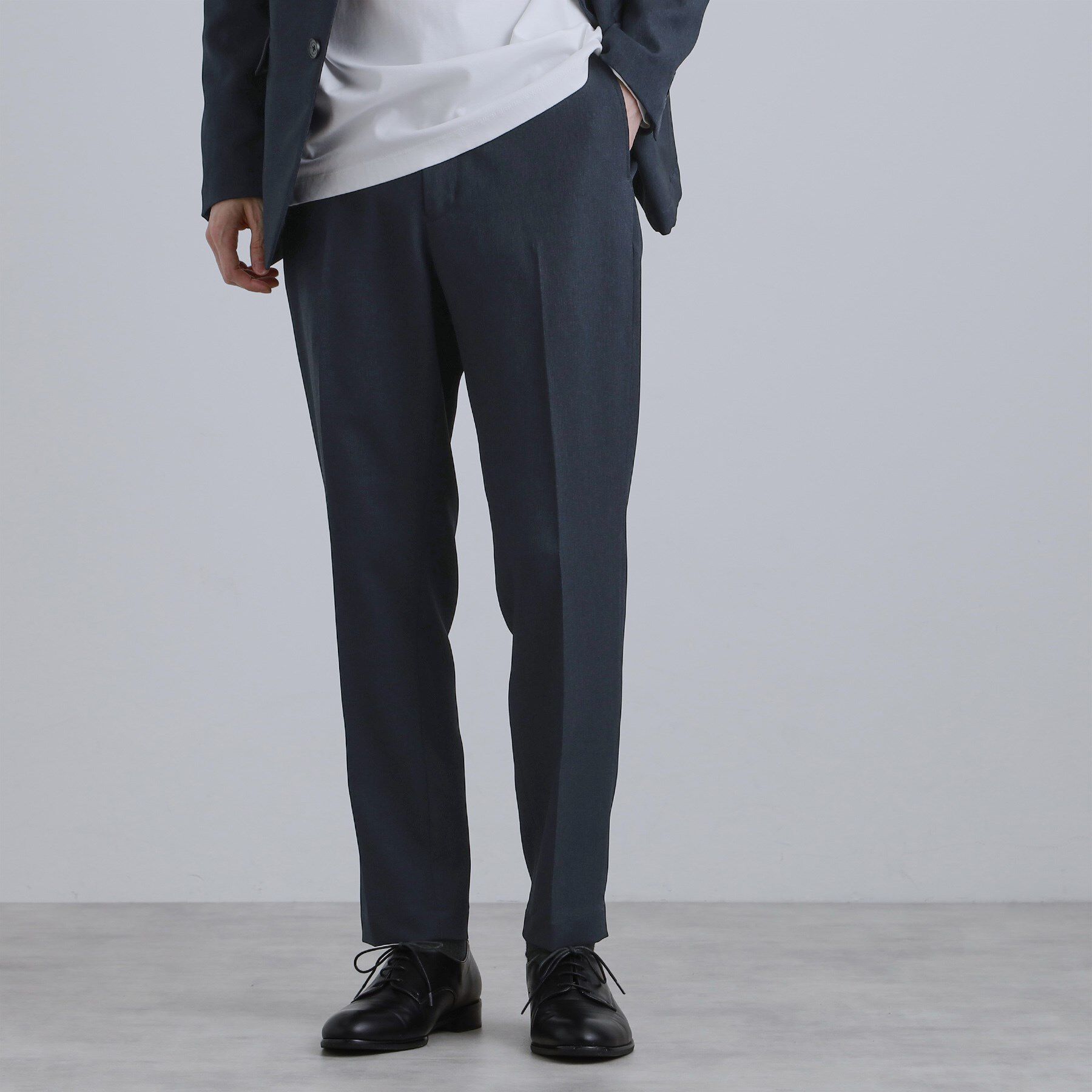 tk.TAKEO KIKUCHI「【洗える】ピンヘッドストレッチセットアップ」|スーツ|