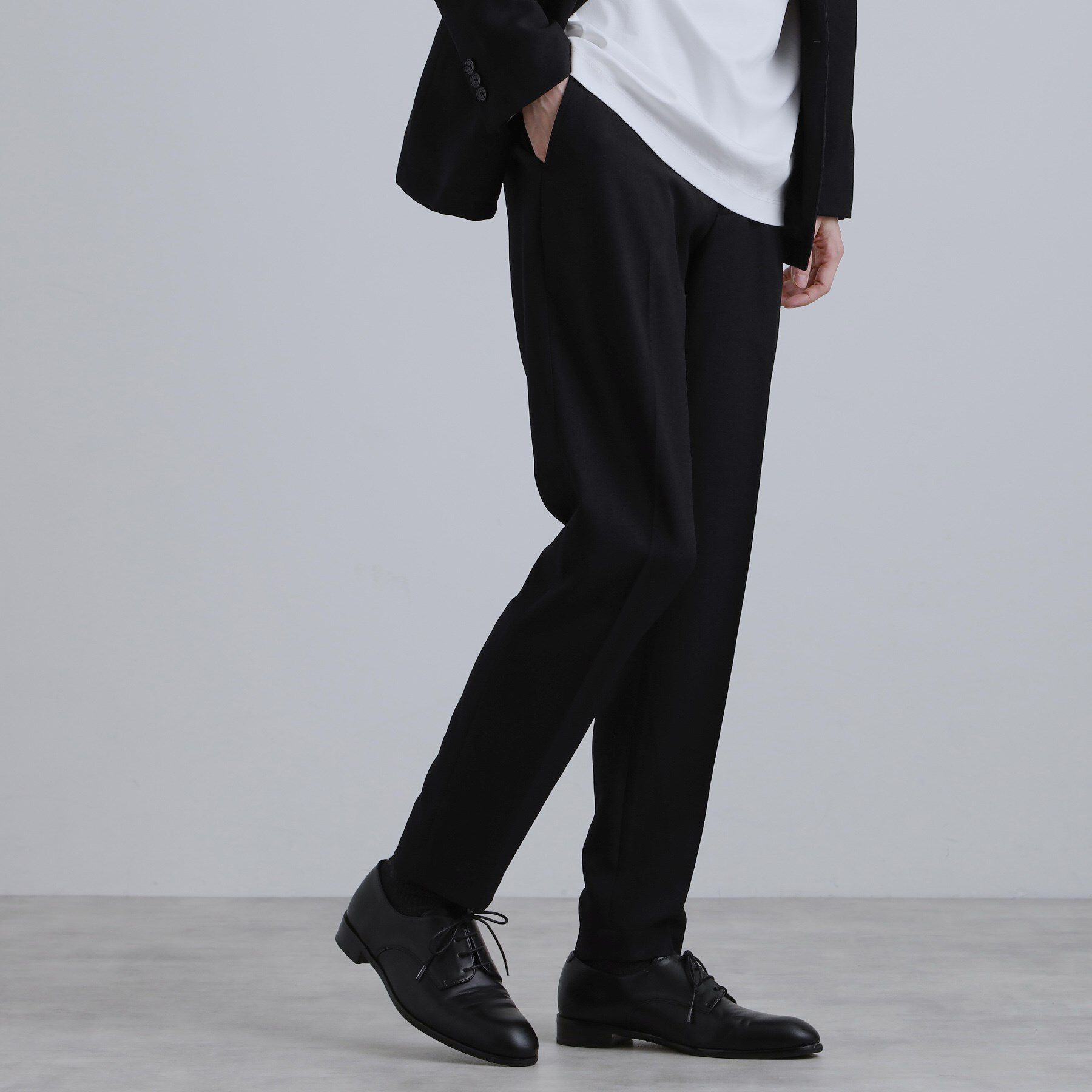 tk.TAKEO KIKUCHI「【洗える】ピンヘッドストレッチセットアップ」|スーツ|