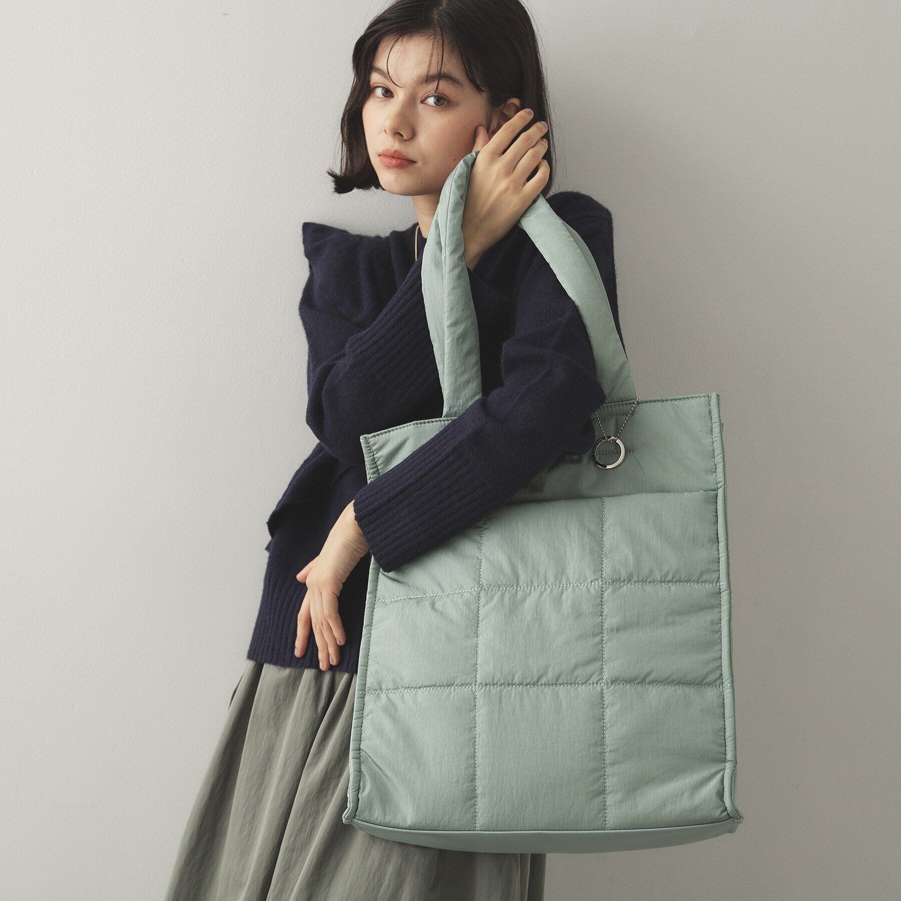 OPAQUE.CLIP「【10色展開/軽量/A4サイズ対応/多ポケット】大容量マチ付きトートバッグ」|トートバッグ|