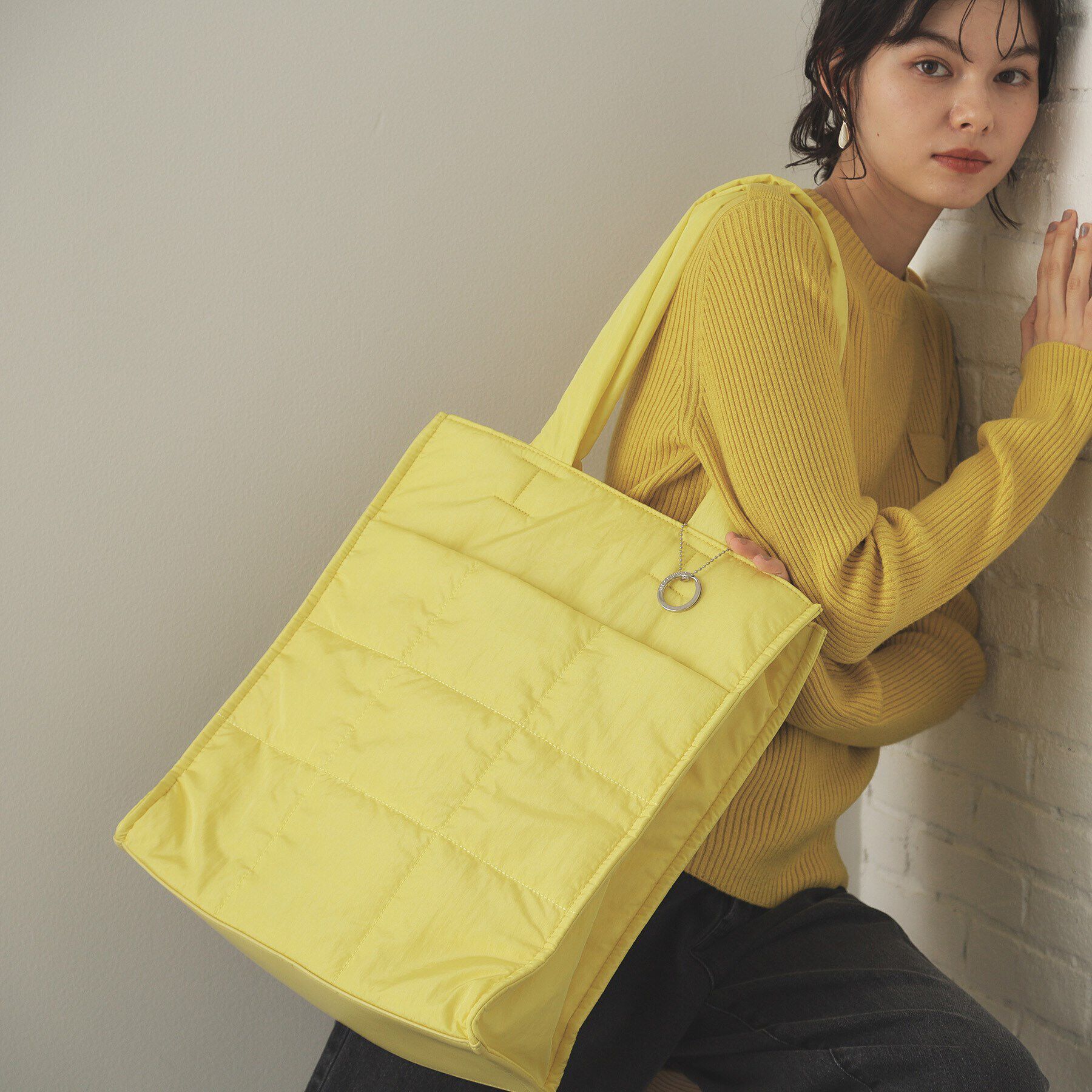 OPAQUE.CLIP「【10色展開/軽量/A4サイズ対応/多ポケット】大容量マチ付きトートバッグ」|トートバッグ|