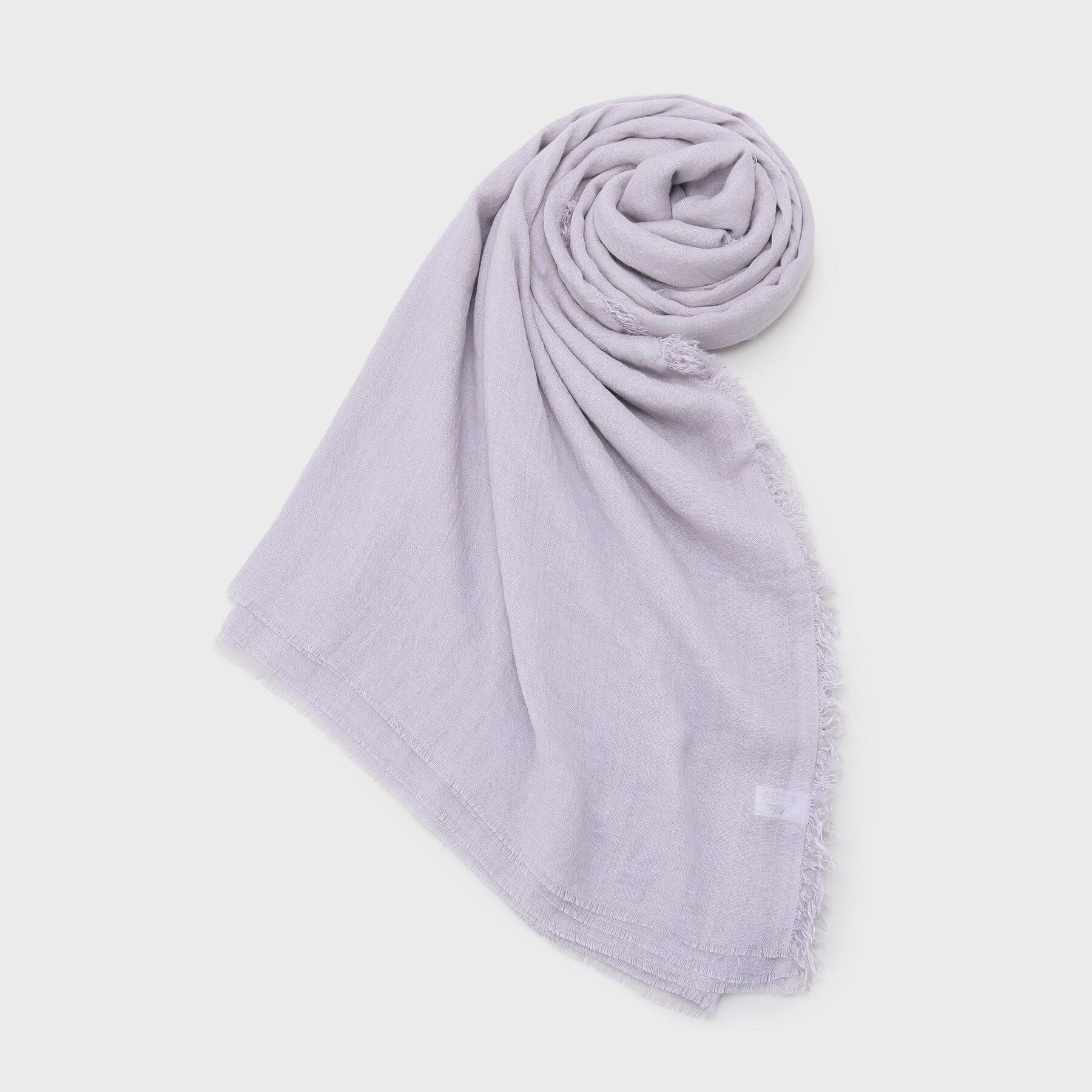 OPAQUE.CLIP「【冷房対策】シアー大判ストール」|ストール|ラベンダー(080)