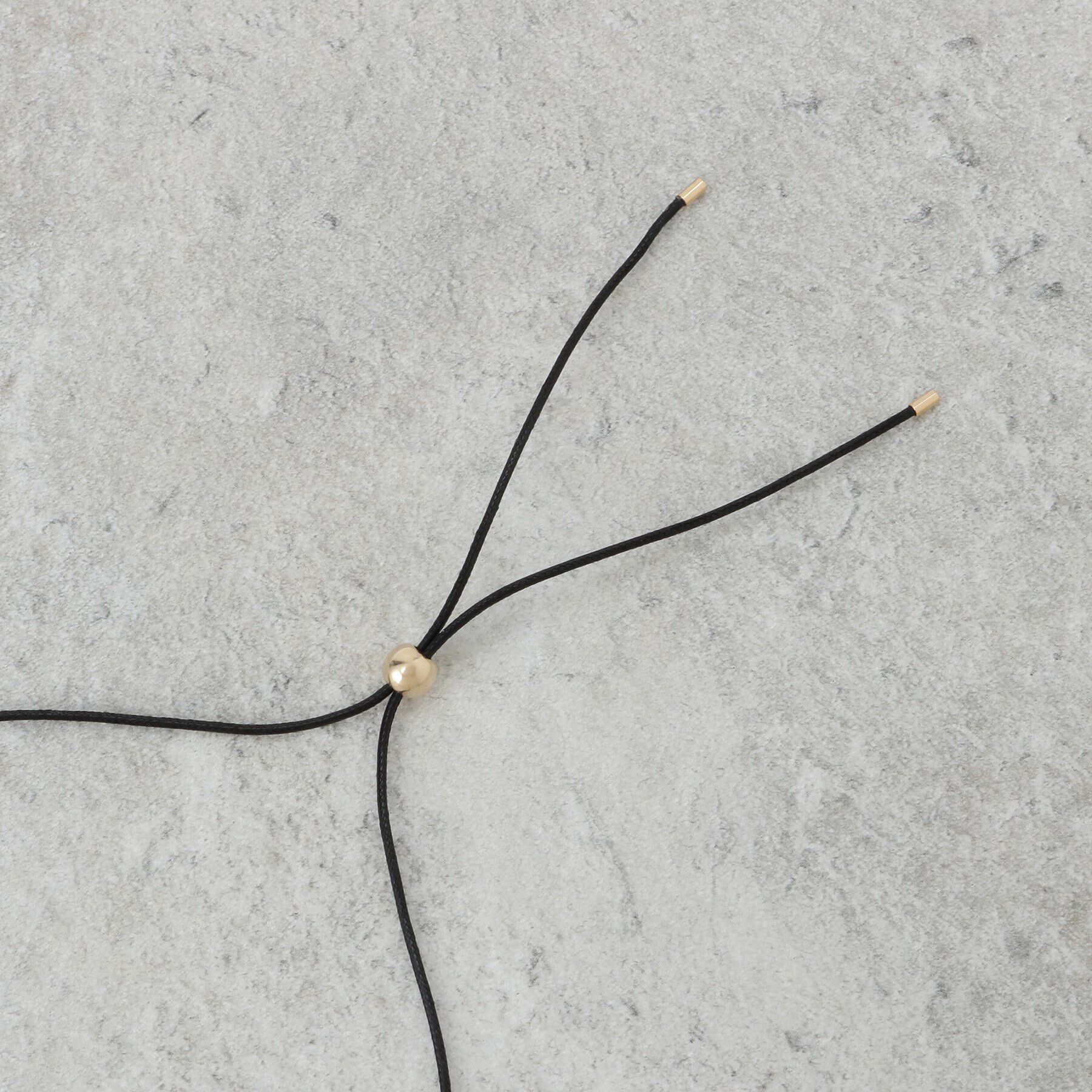 OPAQUE.CLIP「メタルリング&times;コードネックレス」|ネックレス|