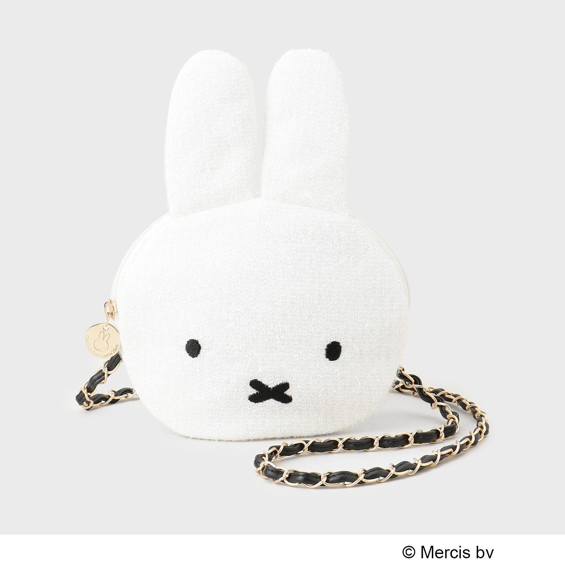 OPAQUE.CLIP「【miffyコラボ】フェイス型2ＷＡＹキラキラミニショルダーバッグ」|ショルダー・メッセンジャー|オフホワイト(003