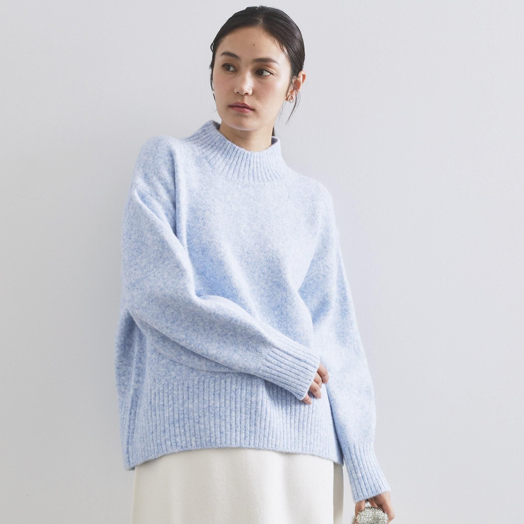 OPAQUE.CLIP「ふわふわハイネックニット【洗濯機OK】《12col》」|ニット・セーター|