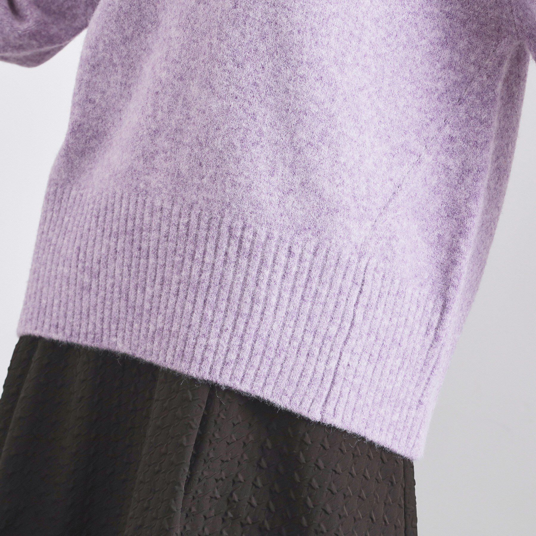 OPAQUE.CLIP「ふわふわハイネックニット【洗濯機OK】《12col》」|ニット・セーター|