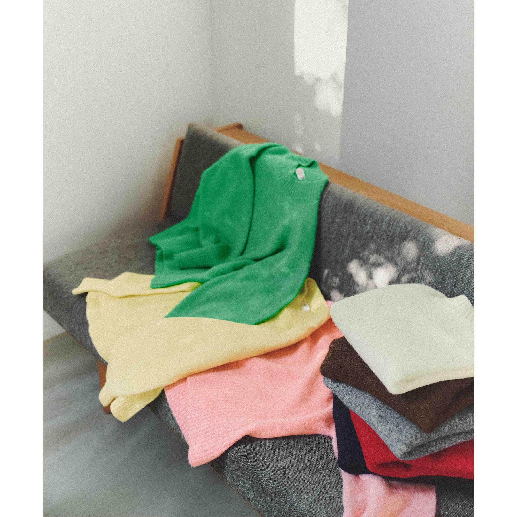 OPAQUE.CLIP「ふわふわハイネックニット【洗濯機OK】《12col》」|ニット・セーター|