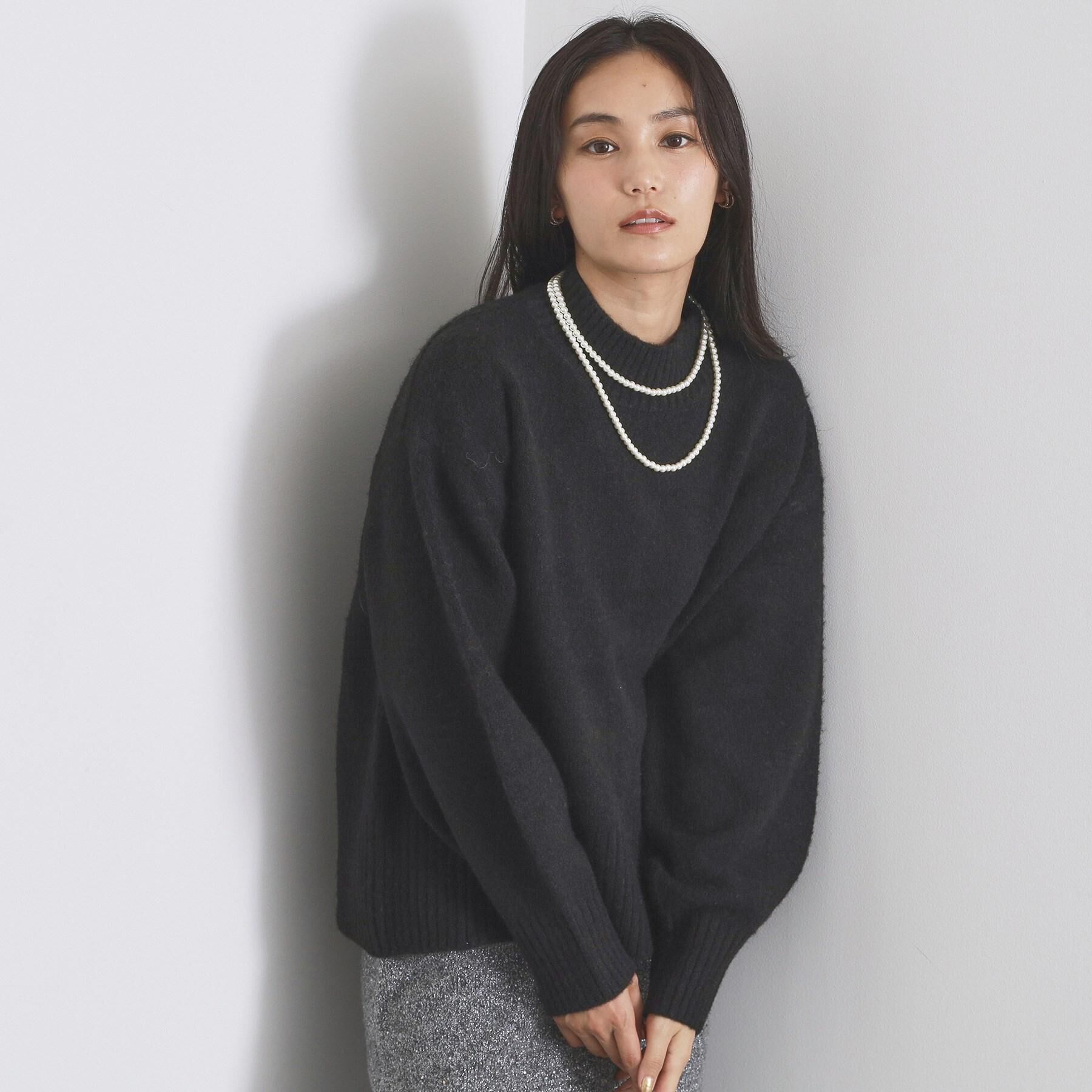 OPAQUE.CLIP「ふわふわハイネックニット【洗濯機OK】《12col》」|ニット・セーター|