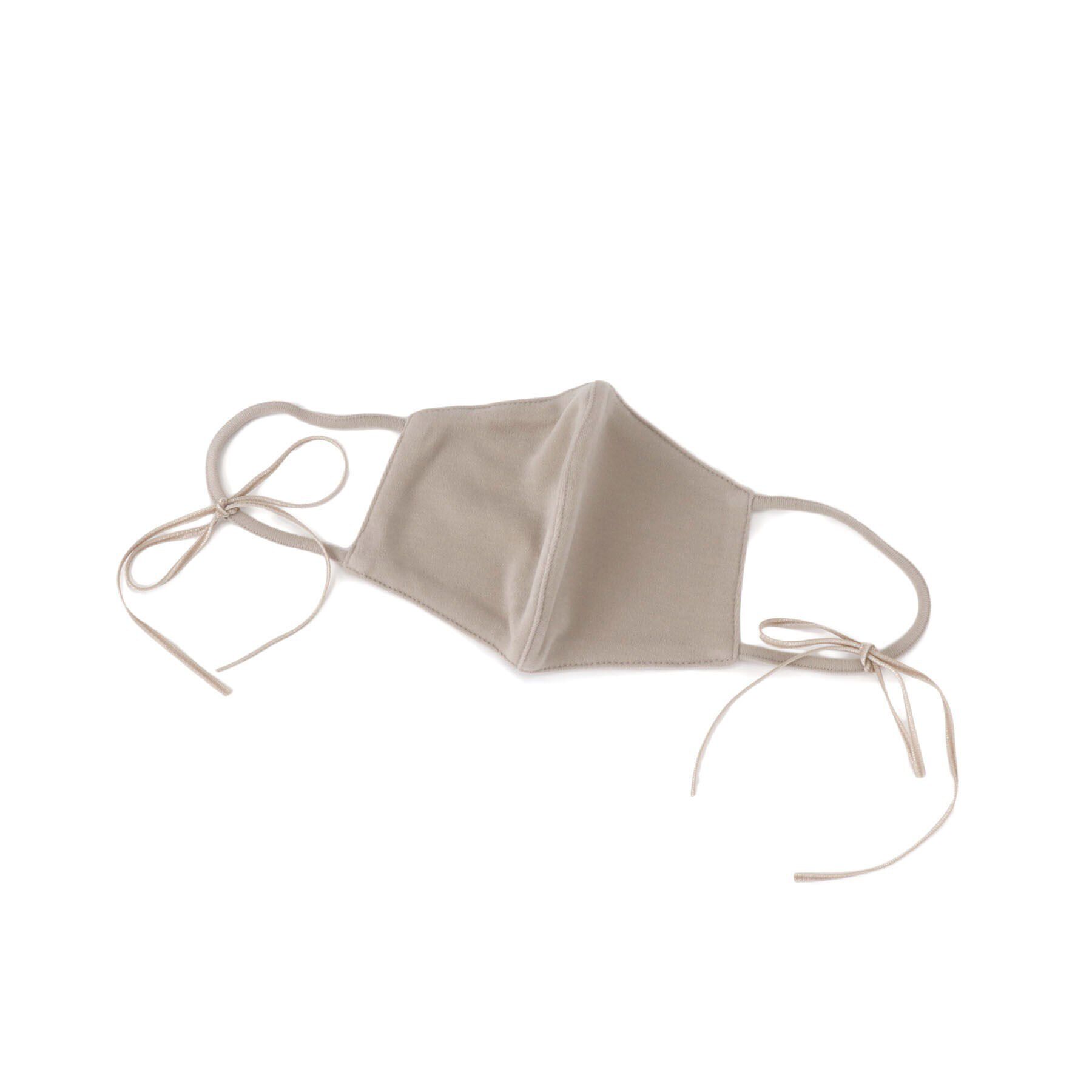 Couture broach「【日本製/手洗い可】ベロアリボンマスク」|その他|