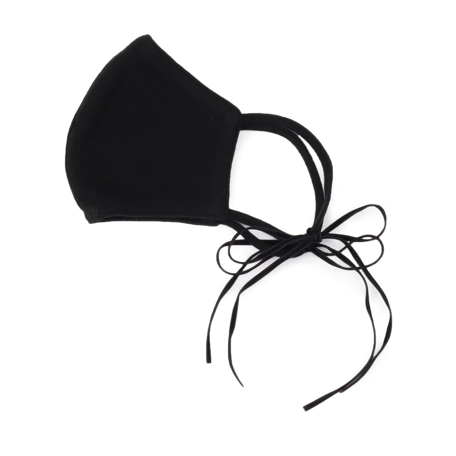 Couture broach「【日本製/手洗い可】ベロアリボンマスク」|その他|ﾌﾞﾗｯｸ(019)