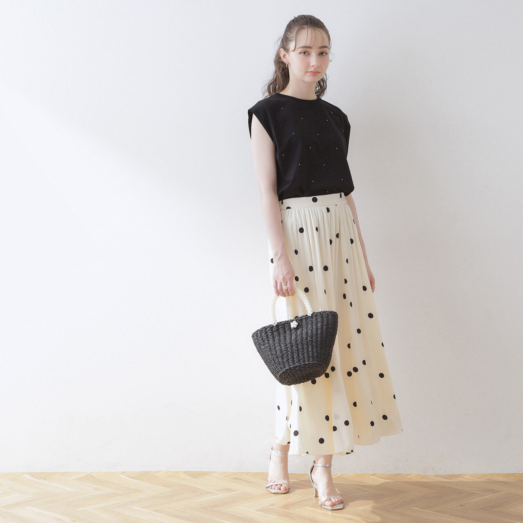 Couture broach「【インしないでキマる】ラインストーンTシャツ」|Tシャツ・カットソー|