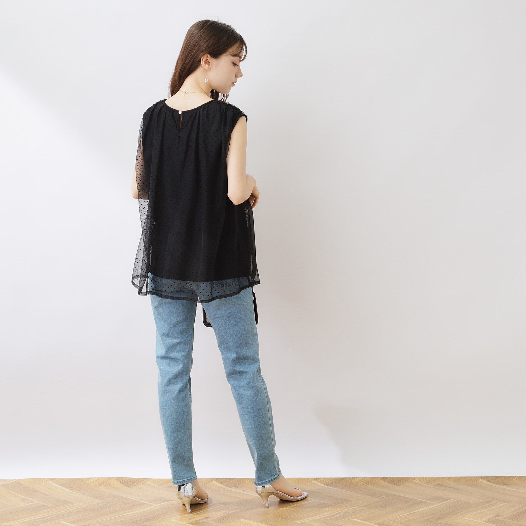 Couture broach「【インしないでキマる】フロッキードットチュニック」|チュニック|