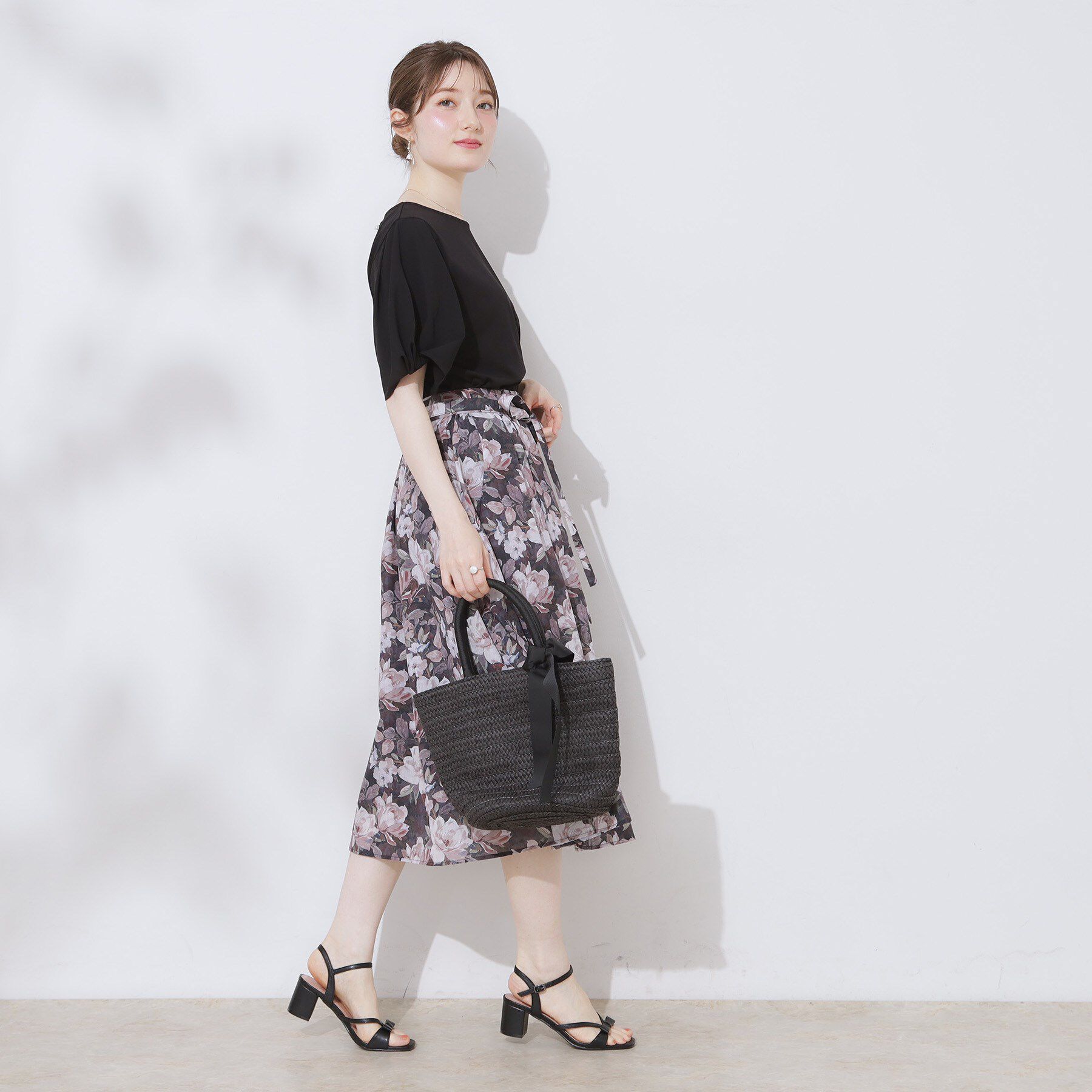 Couture broach「【接触冷感・UVカット・通勤】ねじり袖サイロコンパクト」|Tシャツ・カットソー|