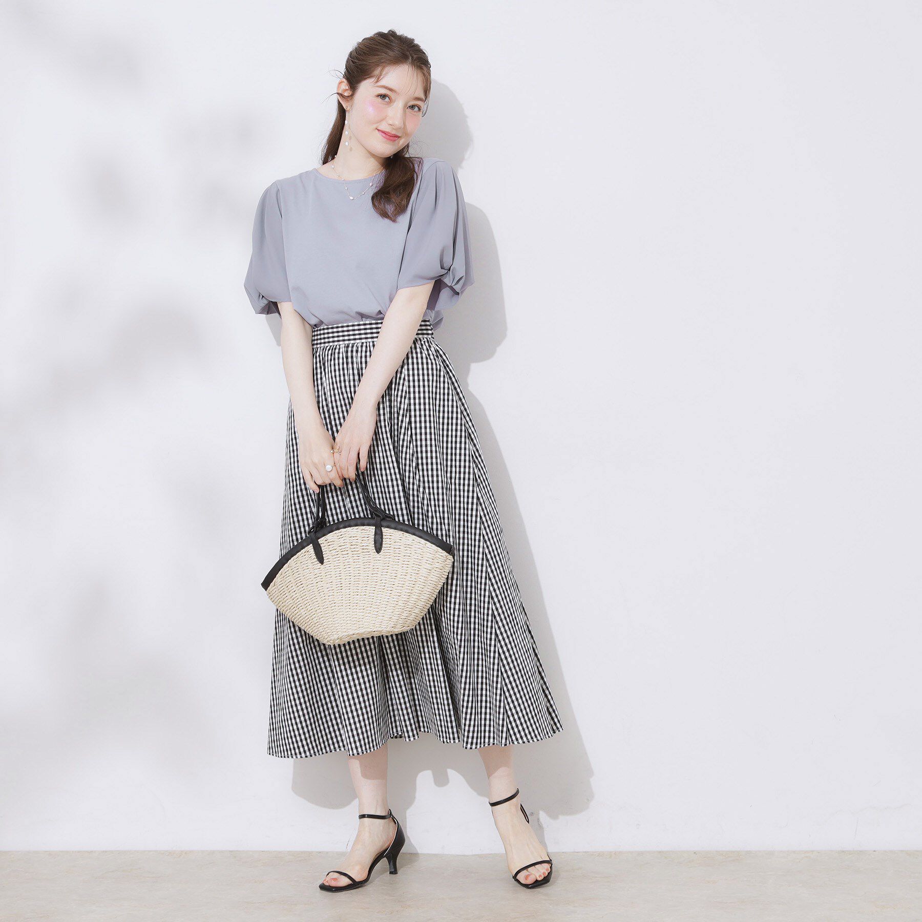 Couture broach「【接触冷感・UVカット・通勤】ねじり袖サイロコンパクト」|Tシャツ・カットソー|