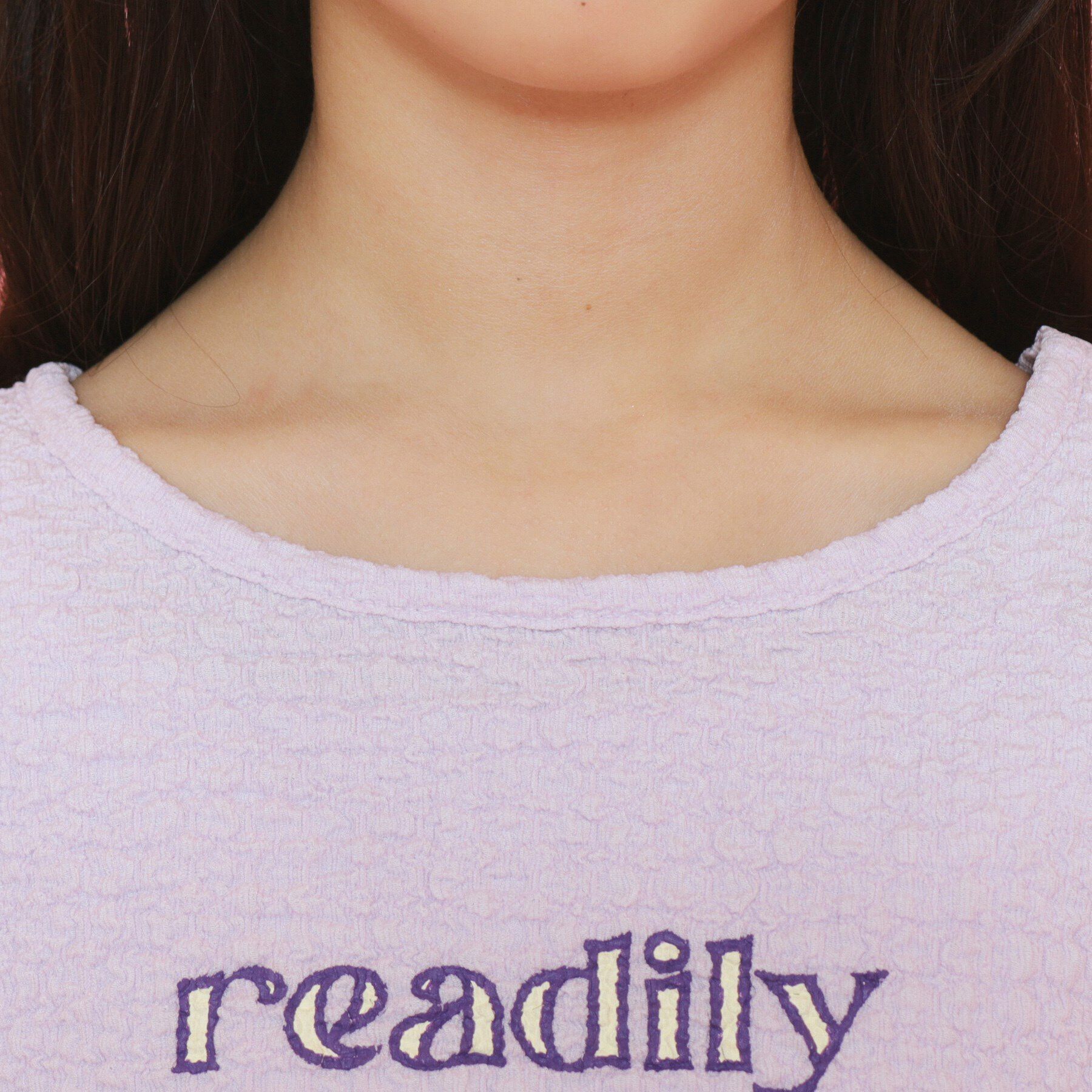 PINK-latte「【ニコラ10月号掲載/セットアイテム／2WAY】リボンプルオーバー」|Tシャツ・カットソー|