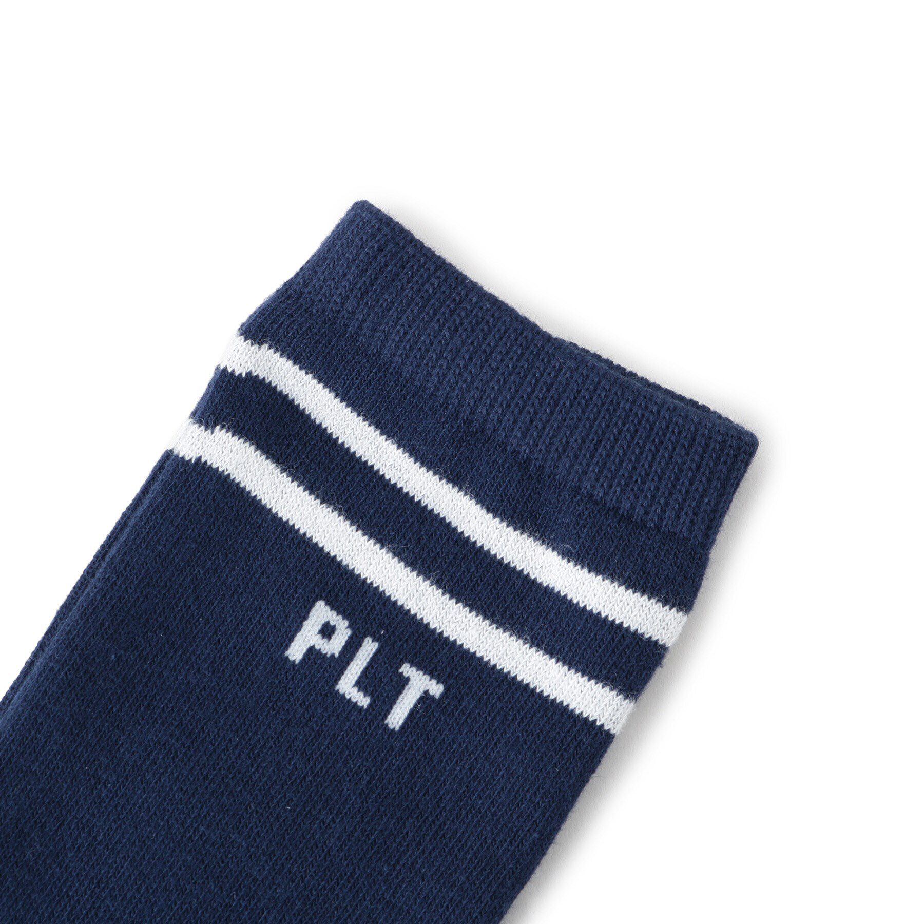 PINK-latte「【定番アイテム】ラインニーハイ」|ソックス|