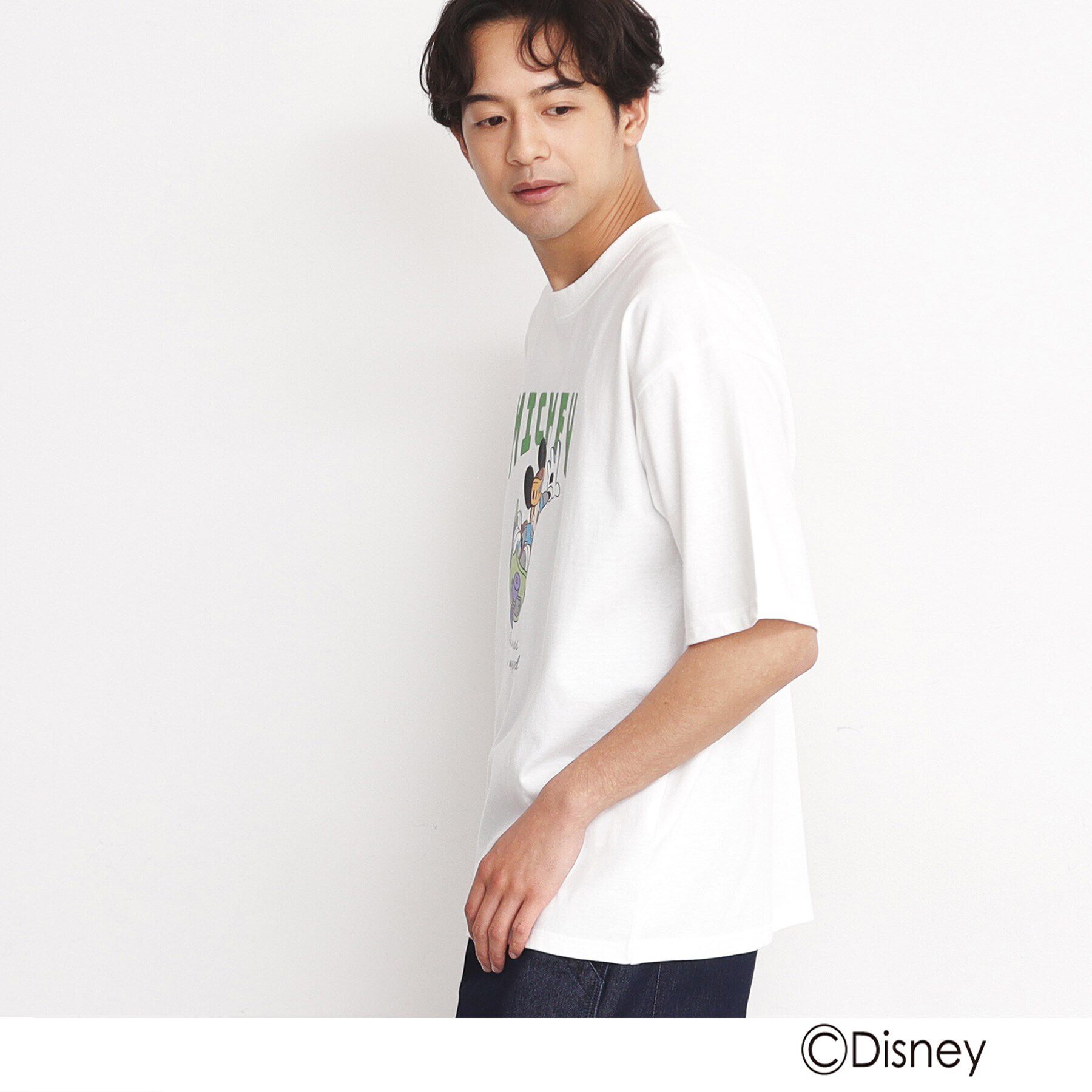 THE SHOP TK「【DISNEY/親子リンク】ミッキーマウス　ディズニー半袖Ｔシャツ」|Tシャツ・カットソー|