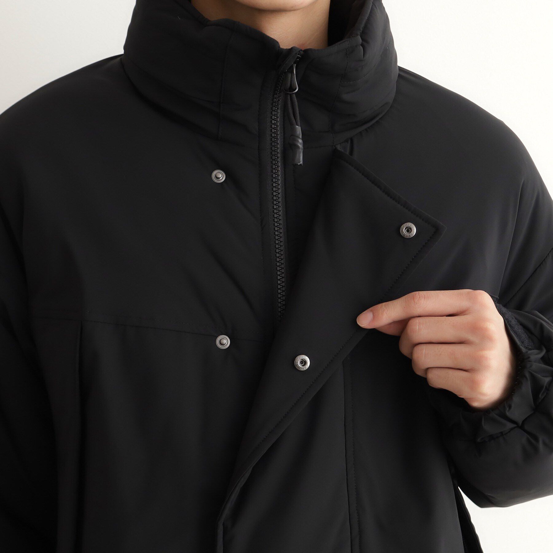 THE SHOP TK「モンスターパーカ ビッグシルエット／洗える」|ダウン|