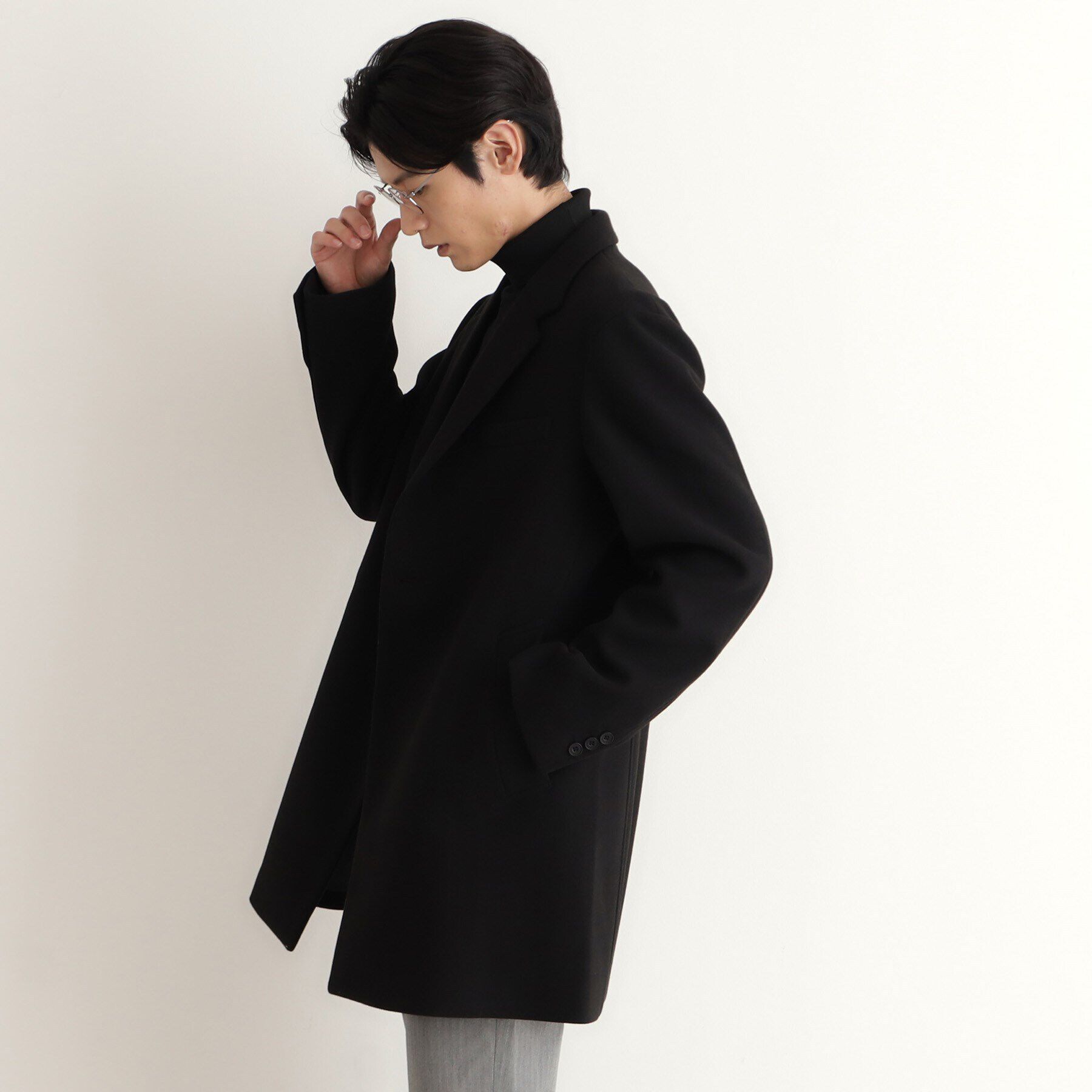 THE SHOP TK「ウールライクメルトンチェスターコート」|その他|