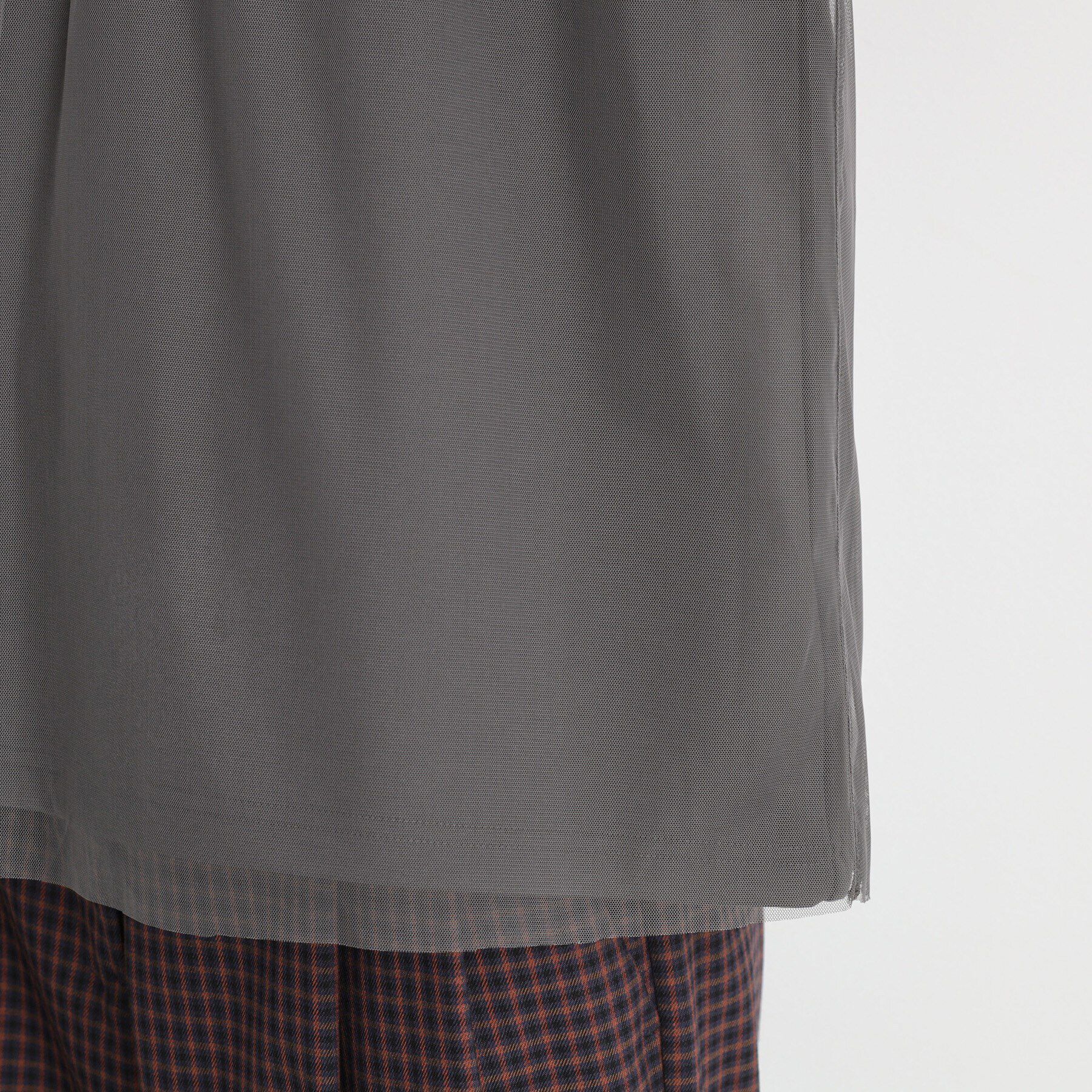 THE SHOP TK「チュールレイヤードプルオーバー【洗える】」|Tシャツ・カットソー|