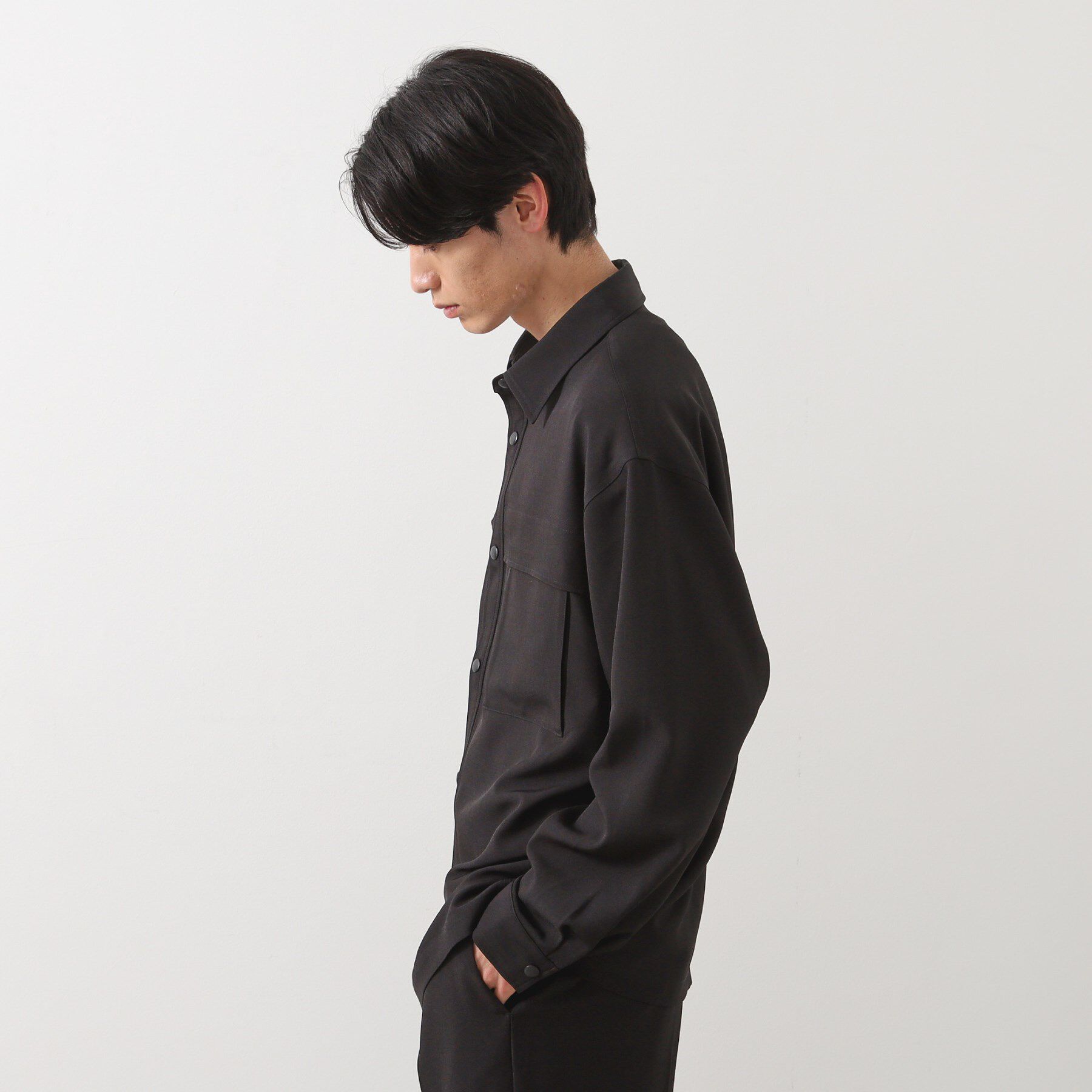 THE SHOP TK「ダブルポケットシャツ【セットアップ可/洗濯機OK】」|シャツ・ブラウス|