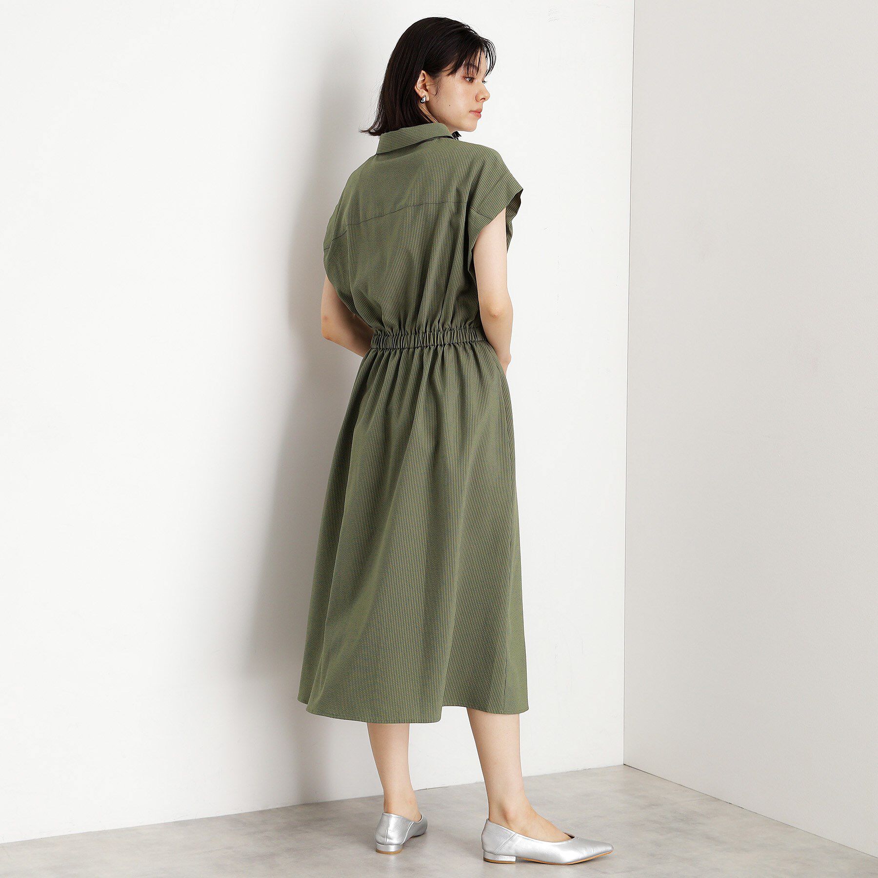 THE SHOP TK「サッカーワンピース【洗濯機OK/UVカット】」|ワンピース|