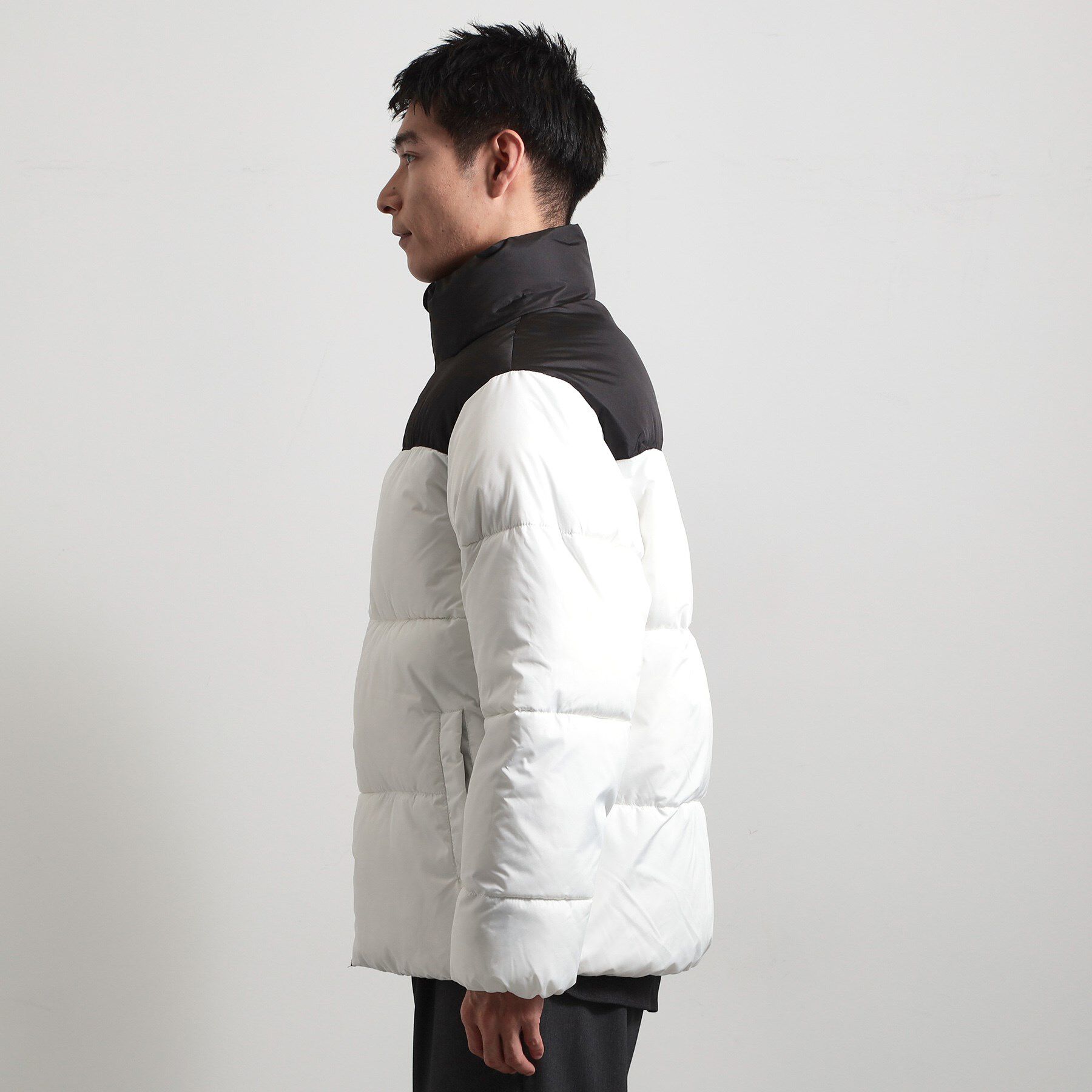 THE SHOP TK「【撥水/洗濯機可】寒い季節でも快適 中綿スタンドブルゾン」|ブルゾン・スタジャン|