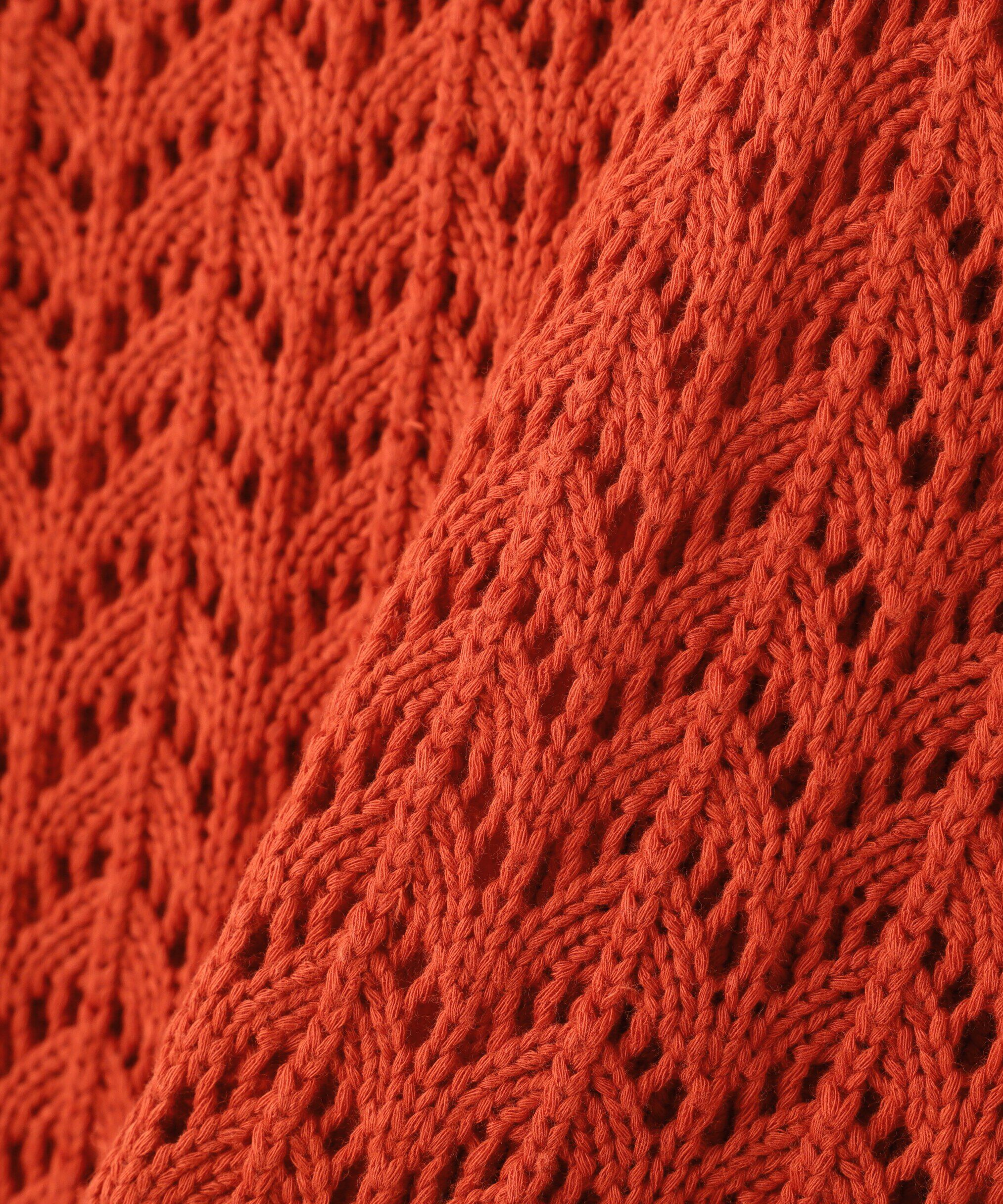  「クロシェ編みニット&times;ビスチェセット」|ニット・セーター|