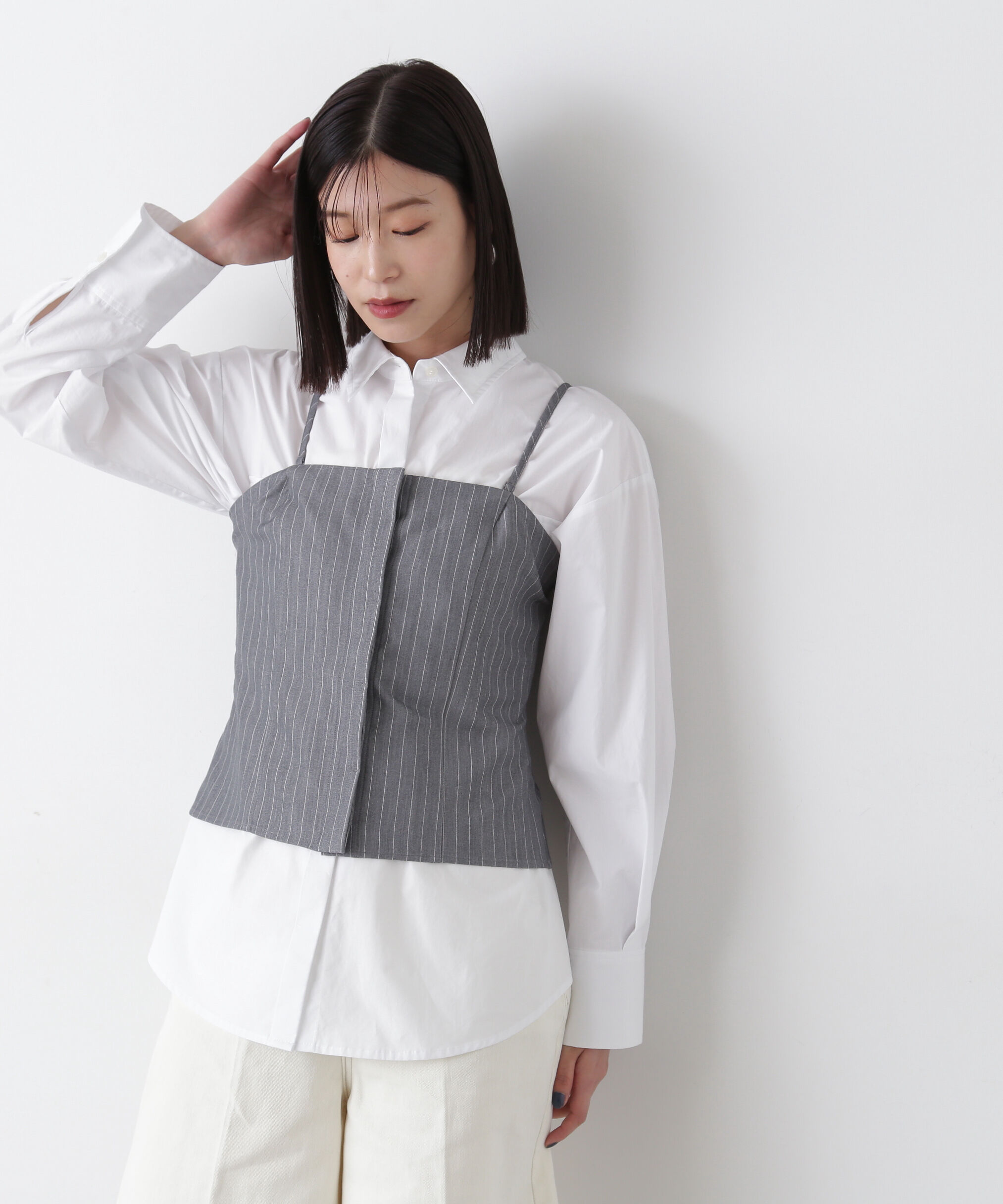  「ビスチェキャミトップ」|シャツ・ブラウス|