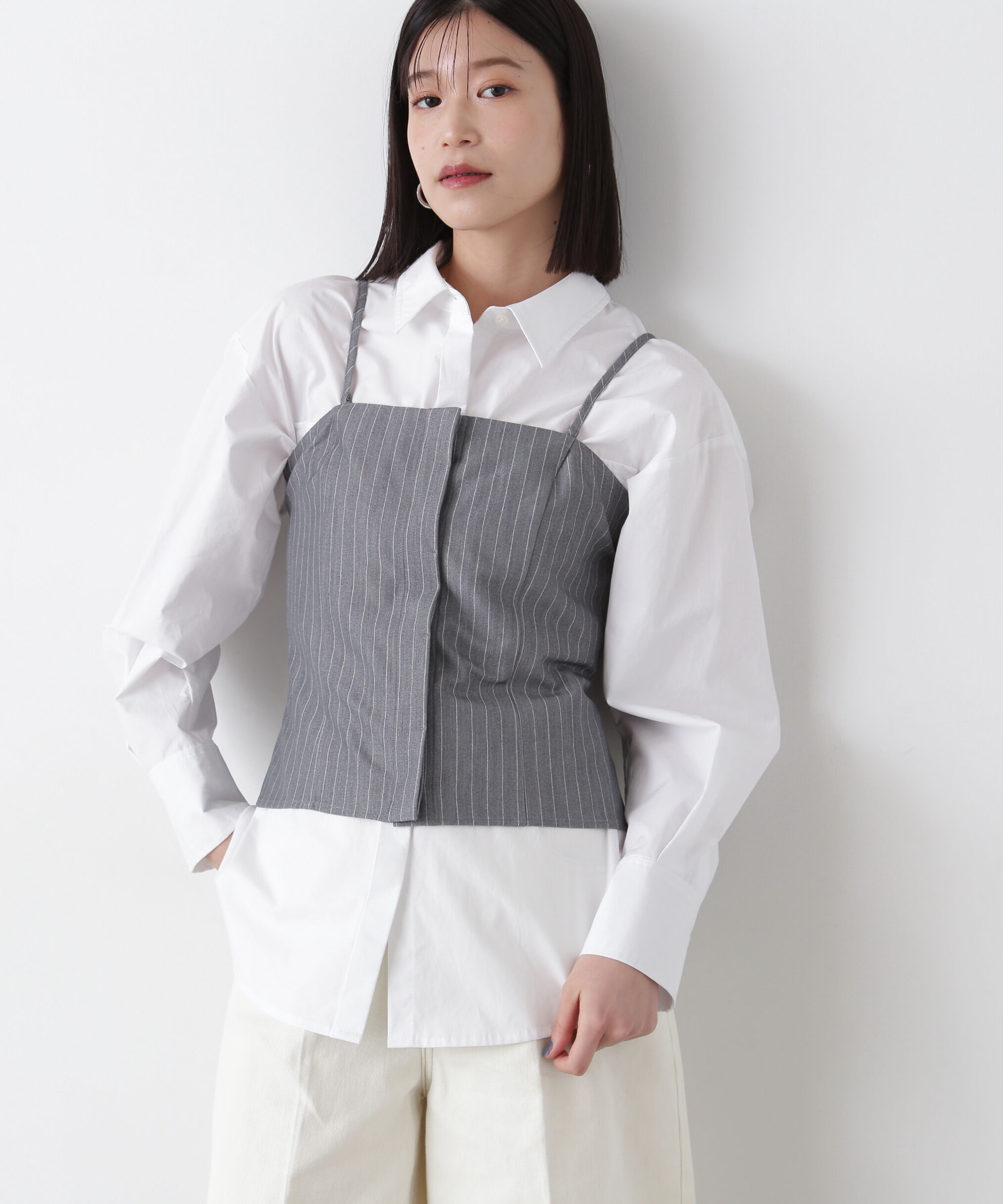  「ビスチェキャミトップ」|シャツ・ブラウス|