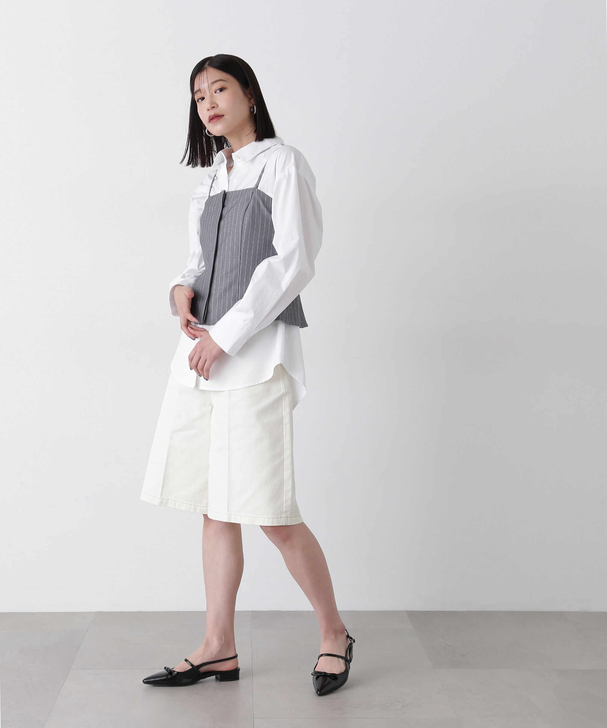  「ビスチェキャミトップ」|シャツ・ブラウス|