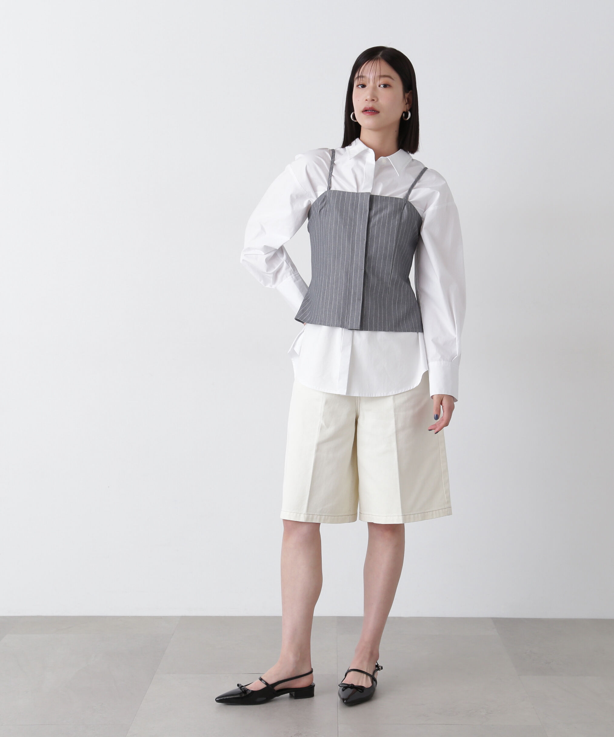  「ビスチェキャミトップ」|シャツ・ブラウス|