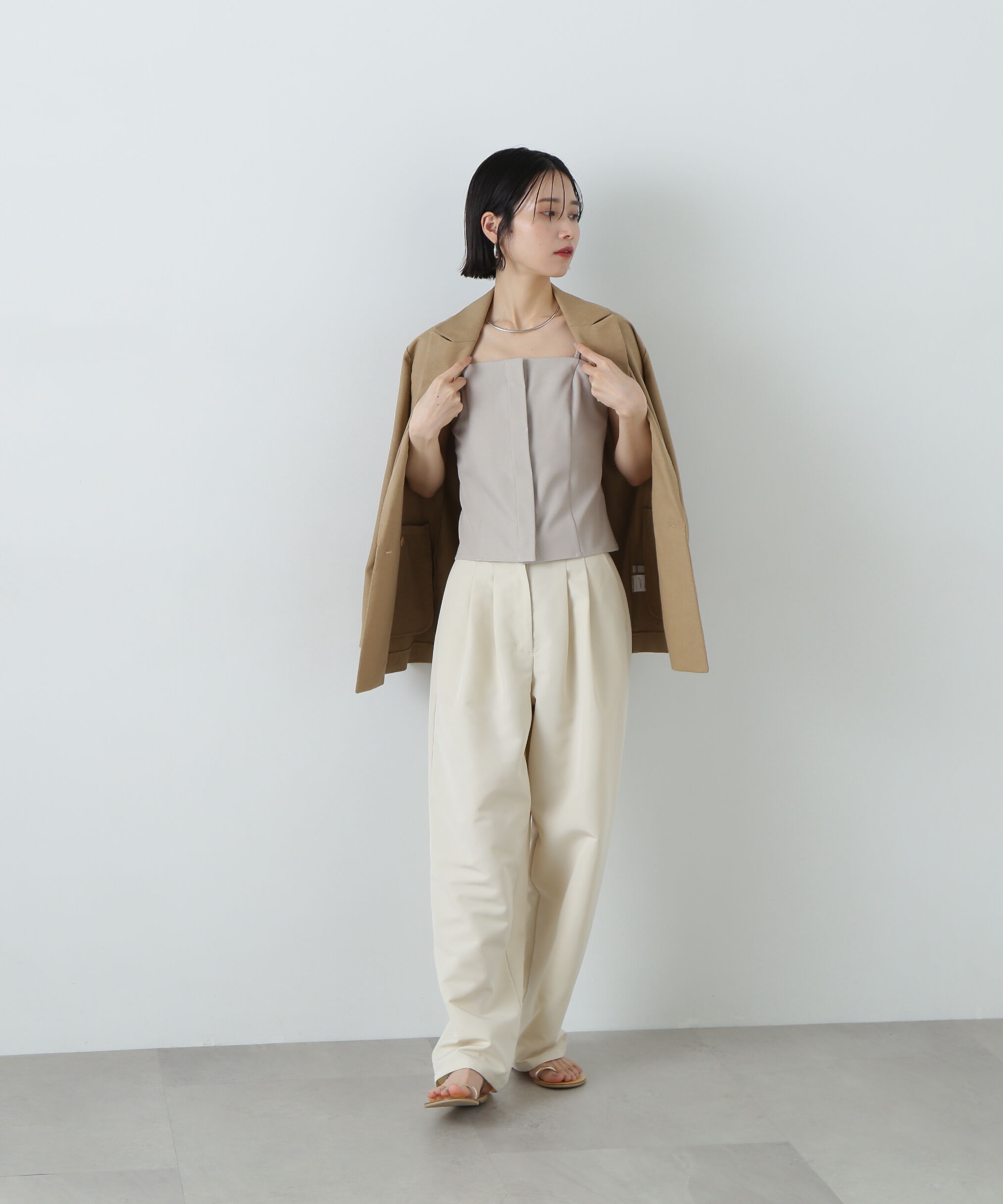  「ビスチェキャミトップ」|シャツ・ブラウス|