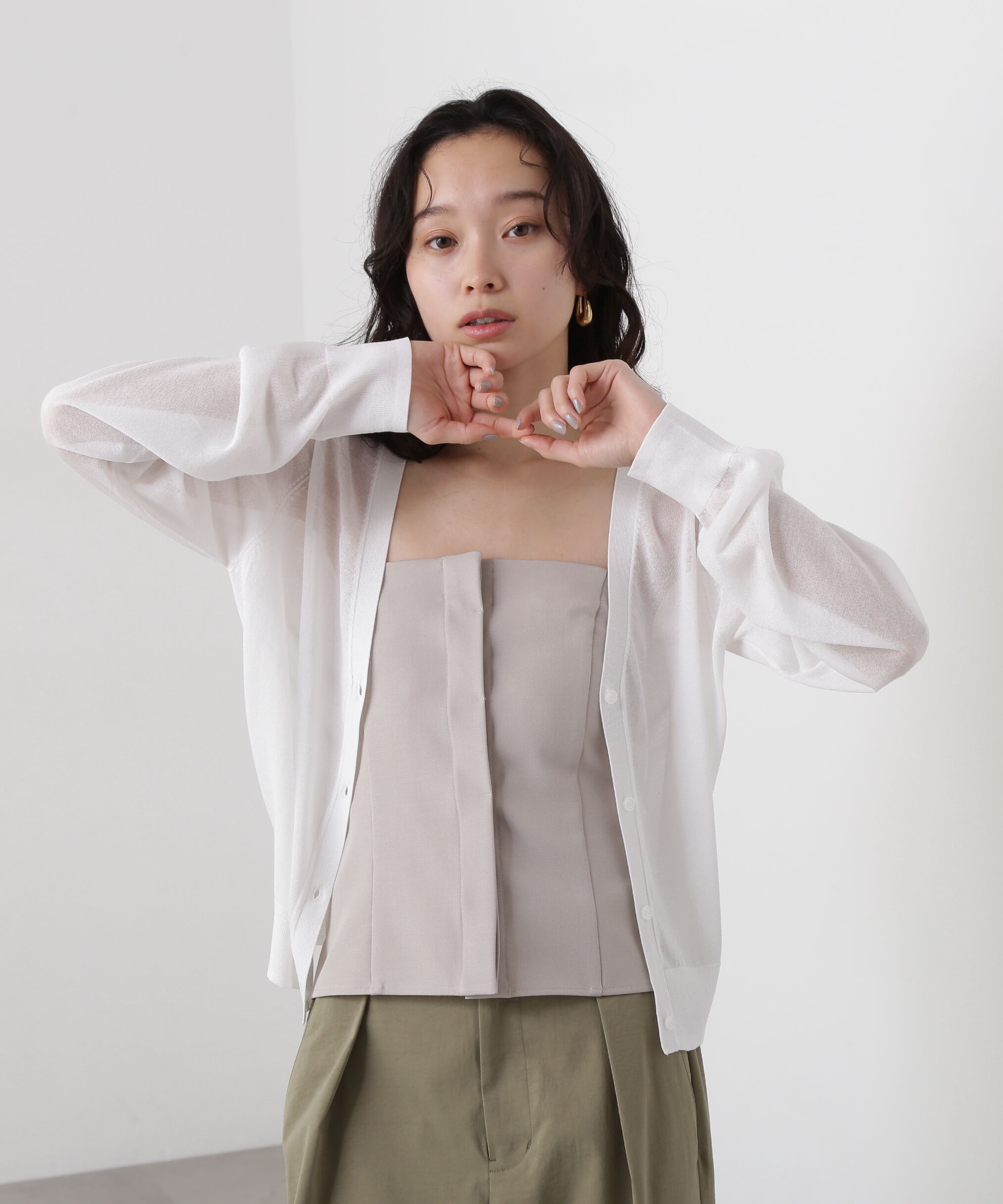  「ビスチェキャミトップ」|シャツ・ブラウス|