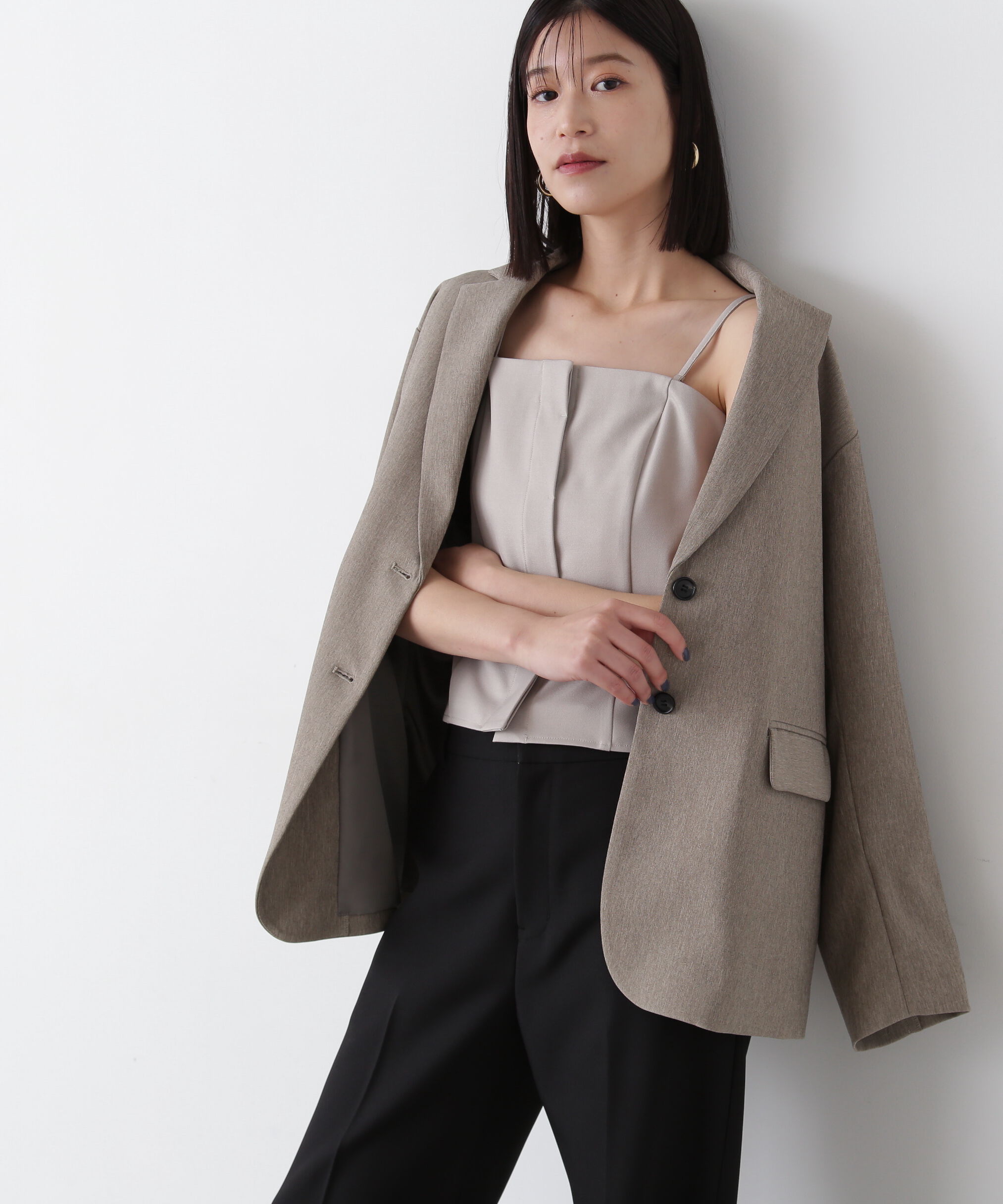  「ビスチェキャミトップ」|シャツ・ブラウス|