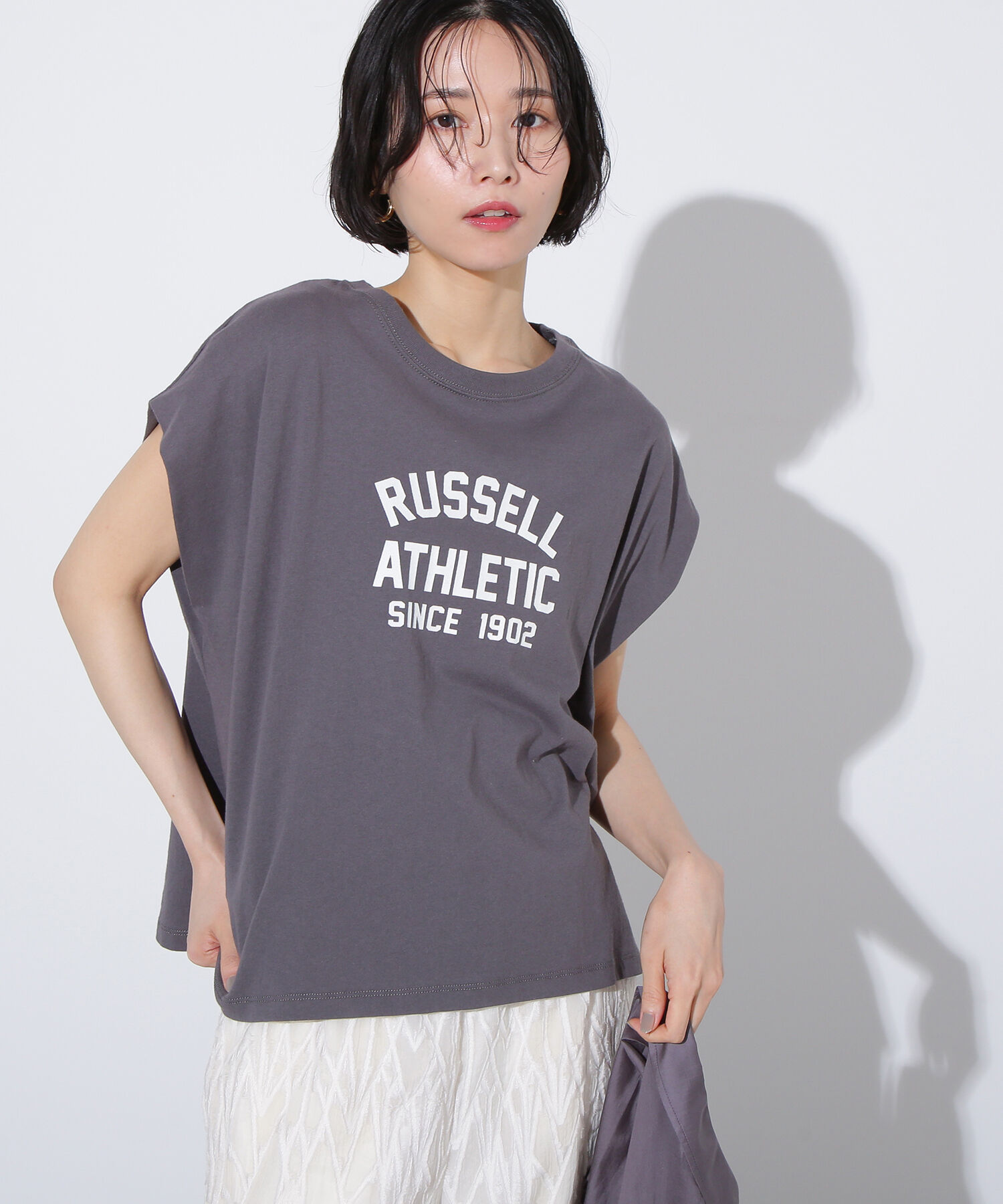  「フレンチスリーブTシャツ」|Tシャツ・カットソー|