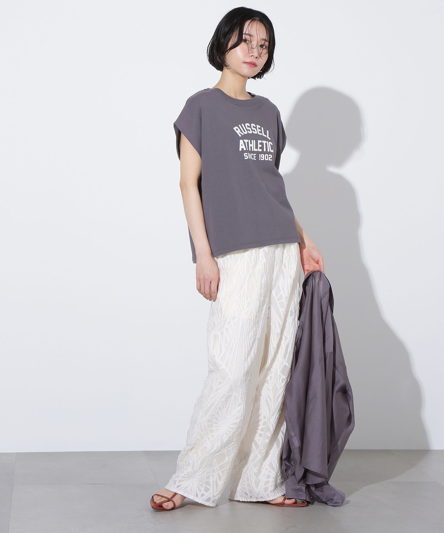  「フレンチスリーブTシャツ」|Tシャツ・カットソー|