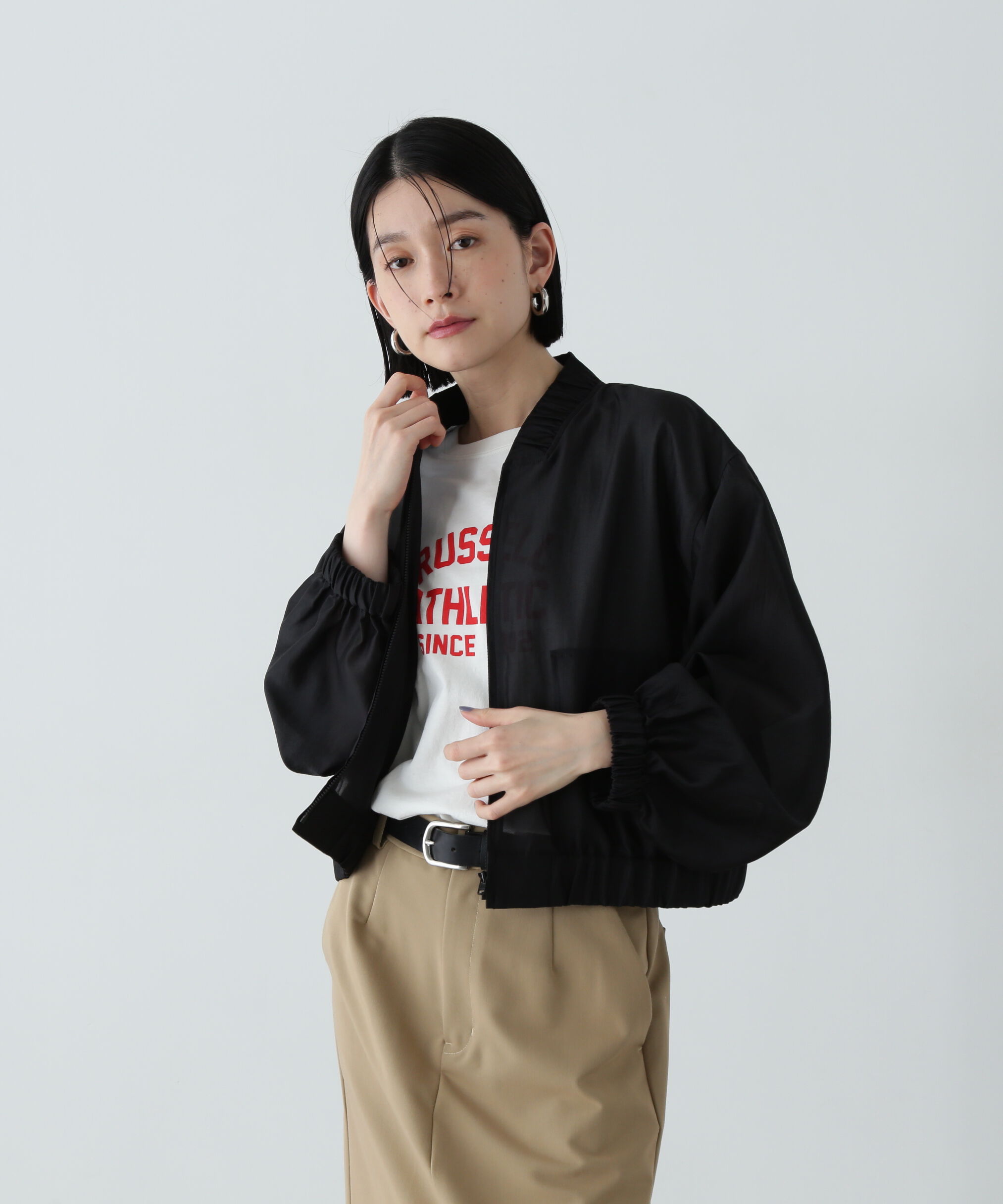  「フレンチスリーブTシャツ」|Tシャツ・カットソー|