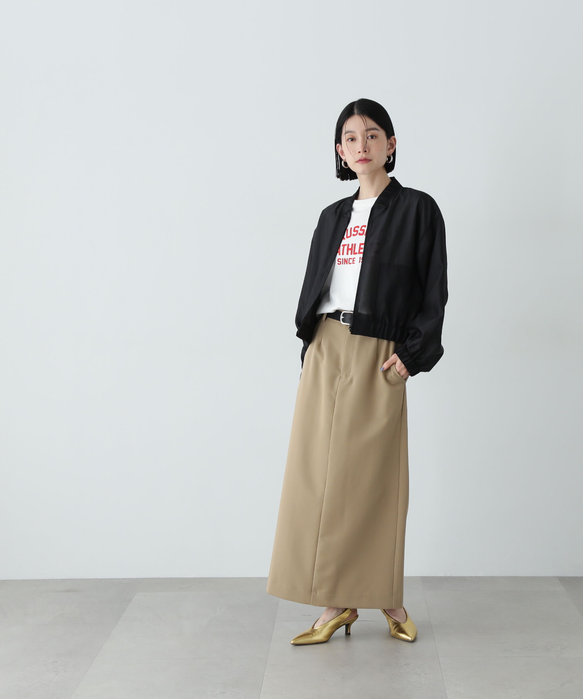  「フレンチスリーブTシャツ」|Tシャツ・カットソー|