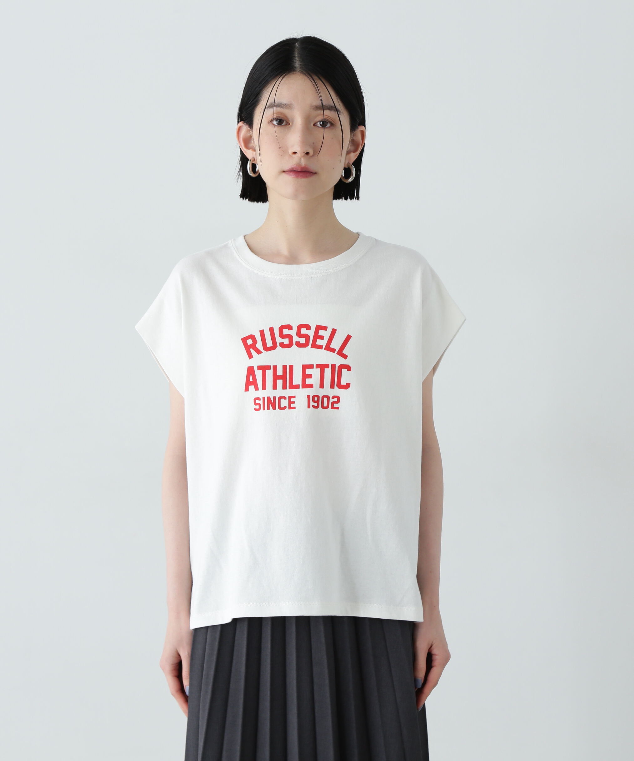  「フレンチスリーブTシャツ」|Tシャツ・カットソー|