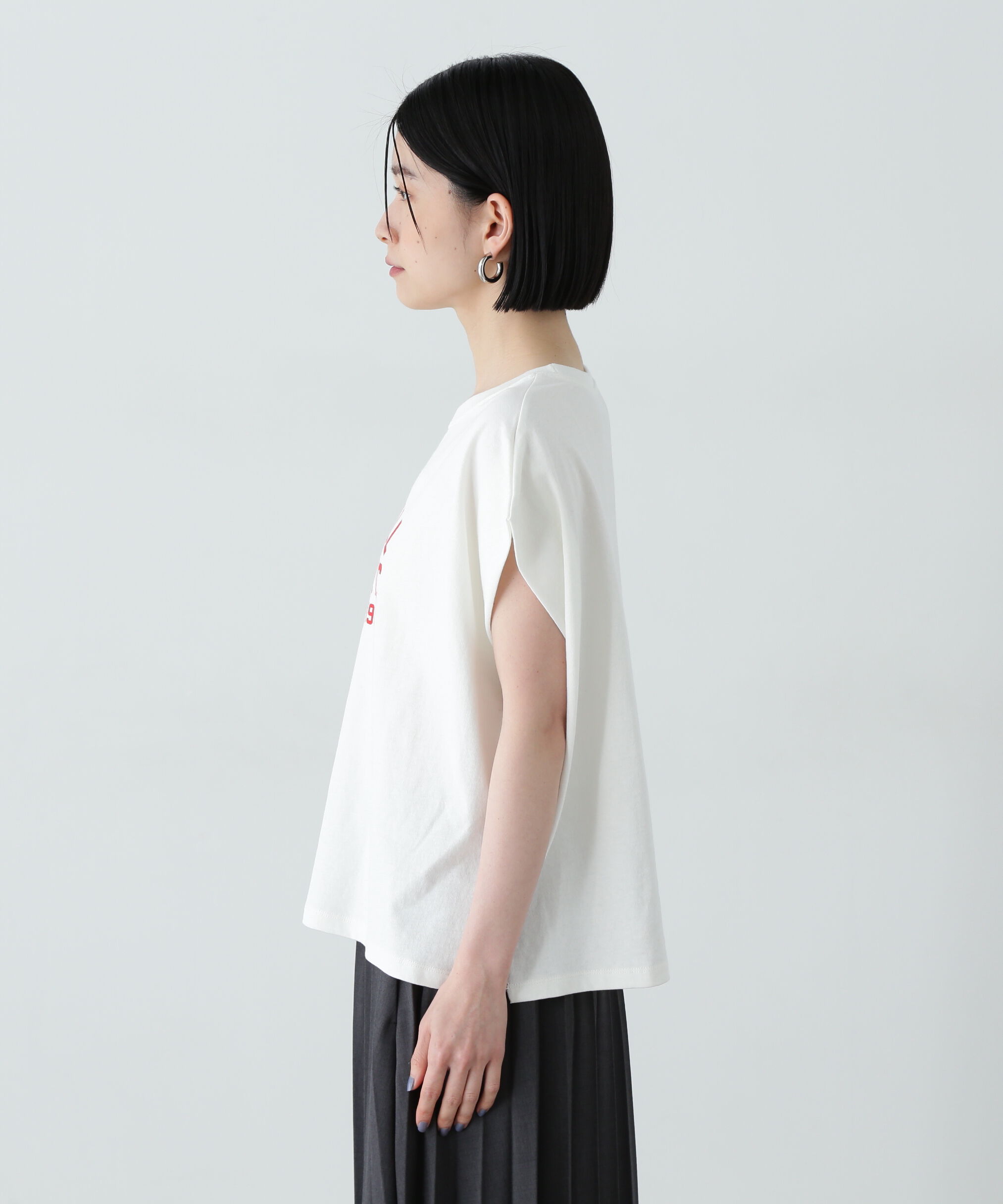  「フレンチスリーブTシャツ」|Tシャツ・カットソー|