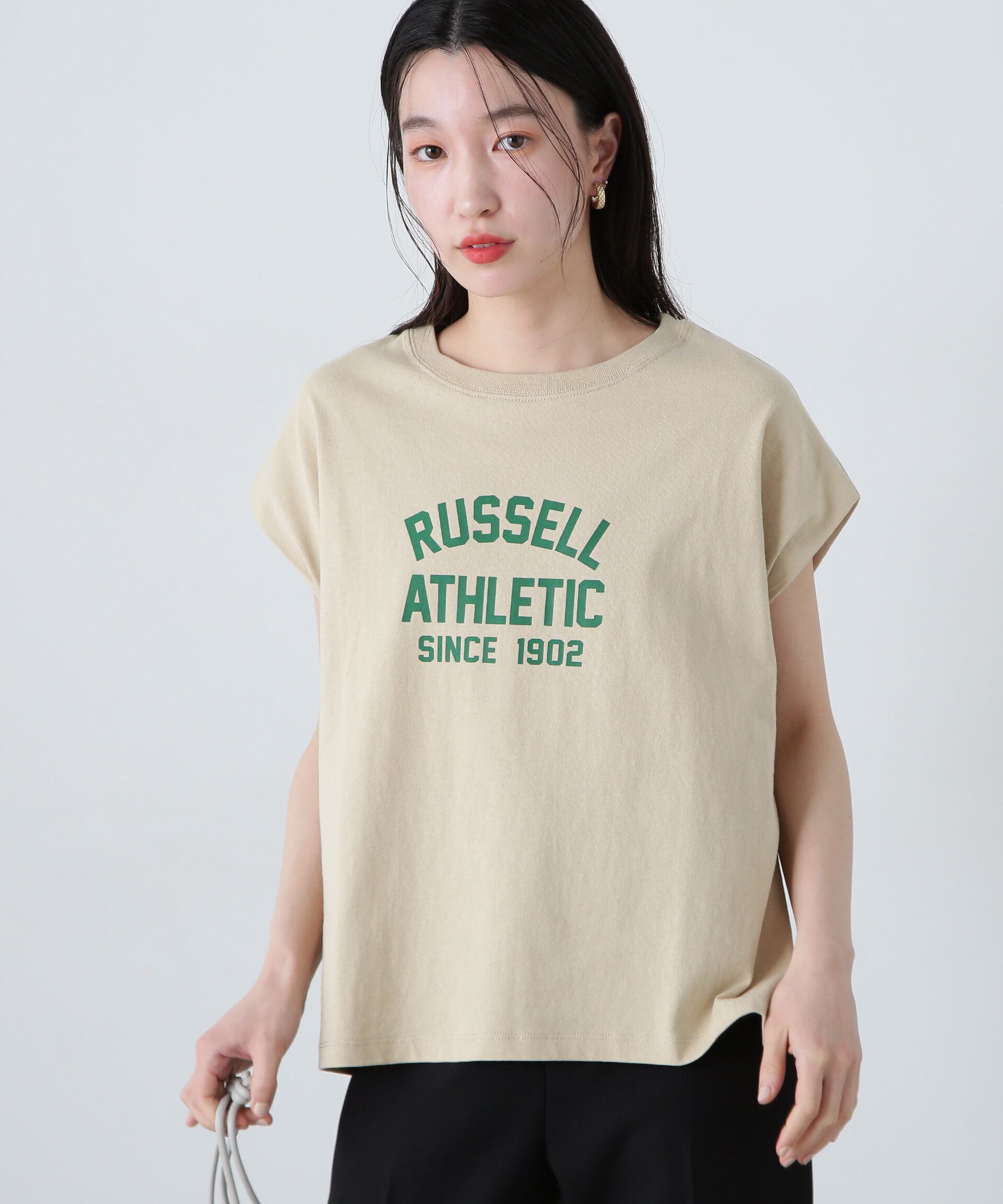  「フレンチスリーブTシャツ」|Tシャツ・カットソー|